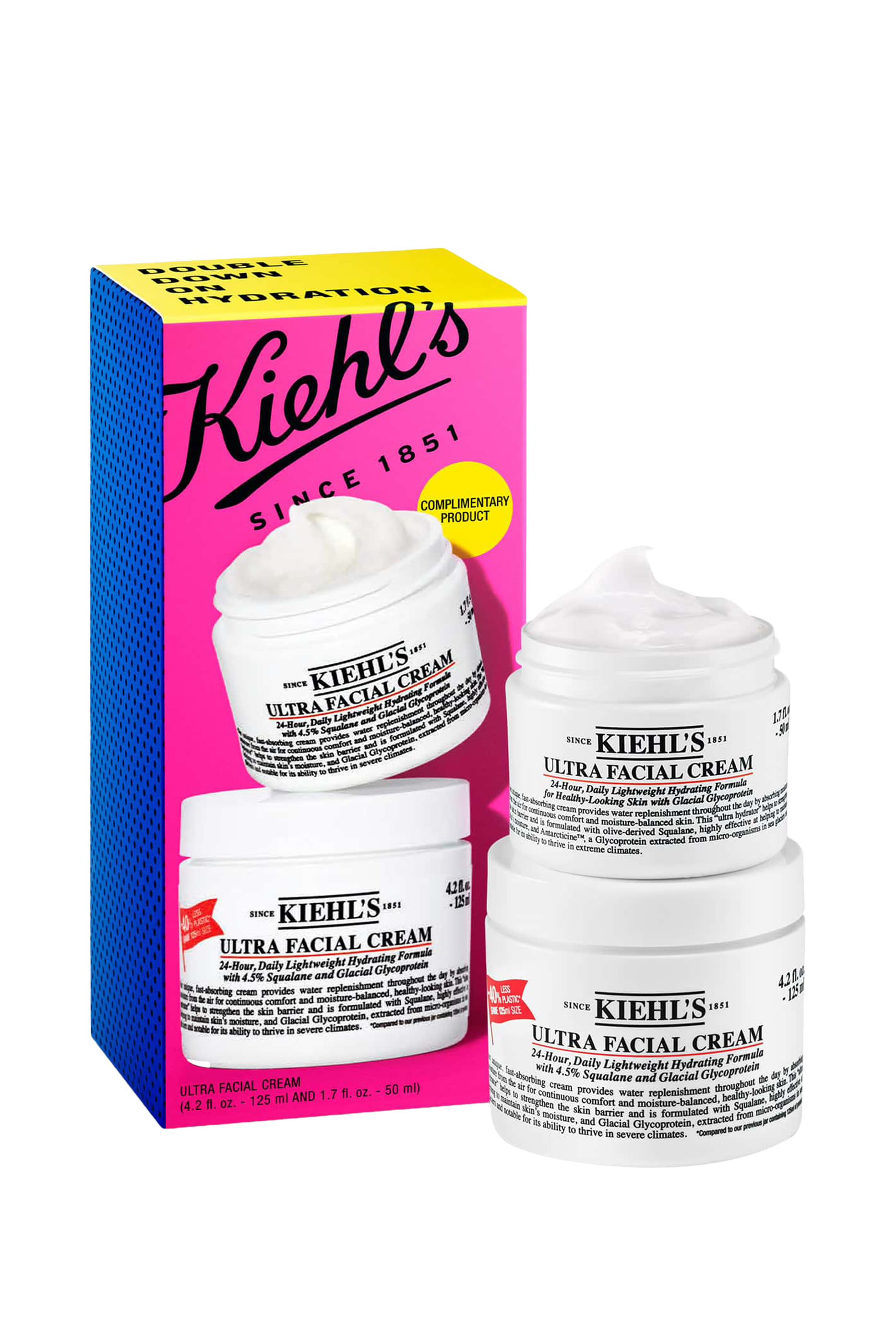 مجموعة هدايا كريم الترا للوجه لمضاعفة الترطيب