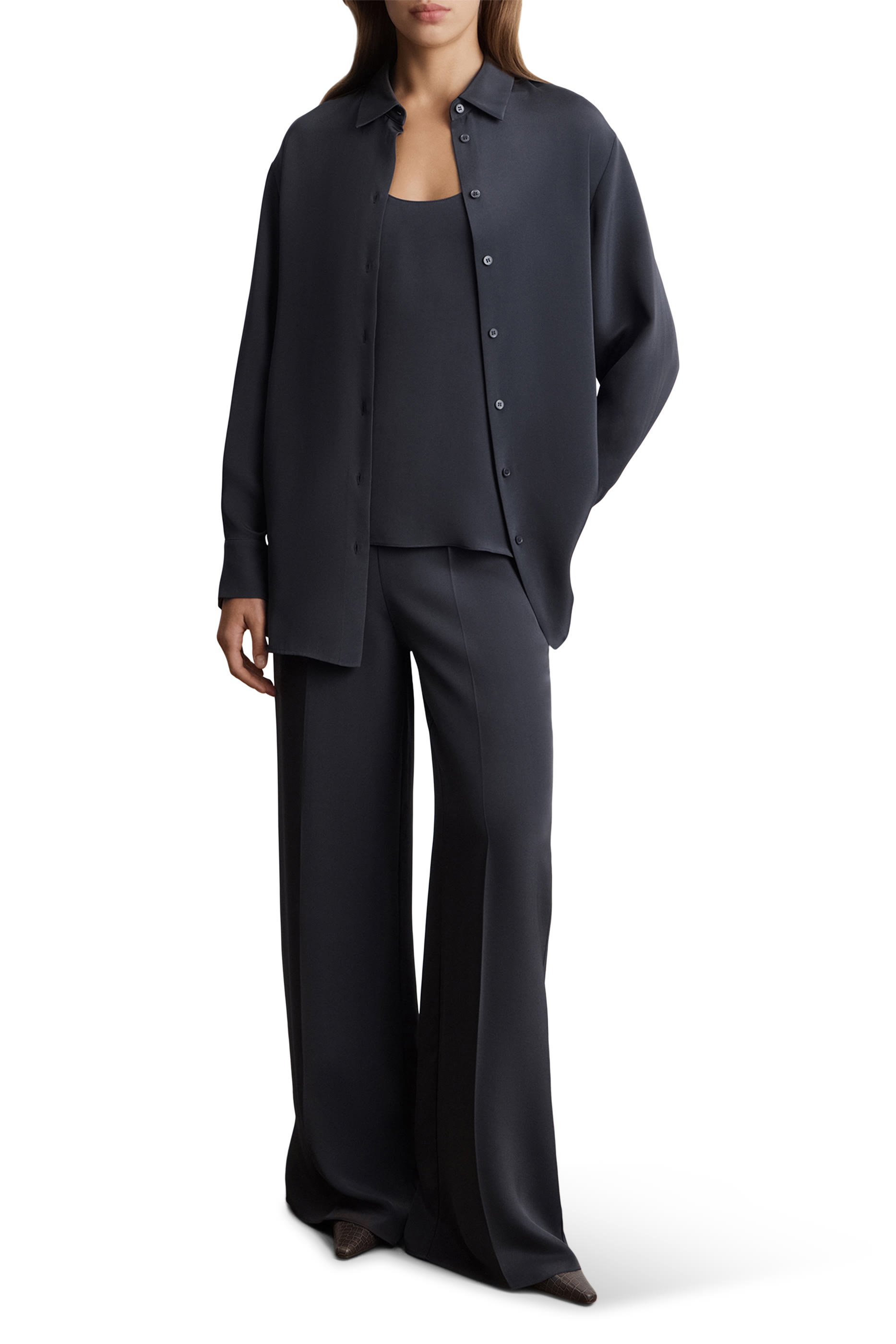 بلوزة حرير مولبيري