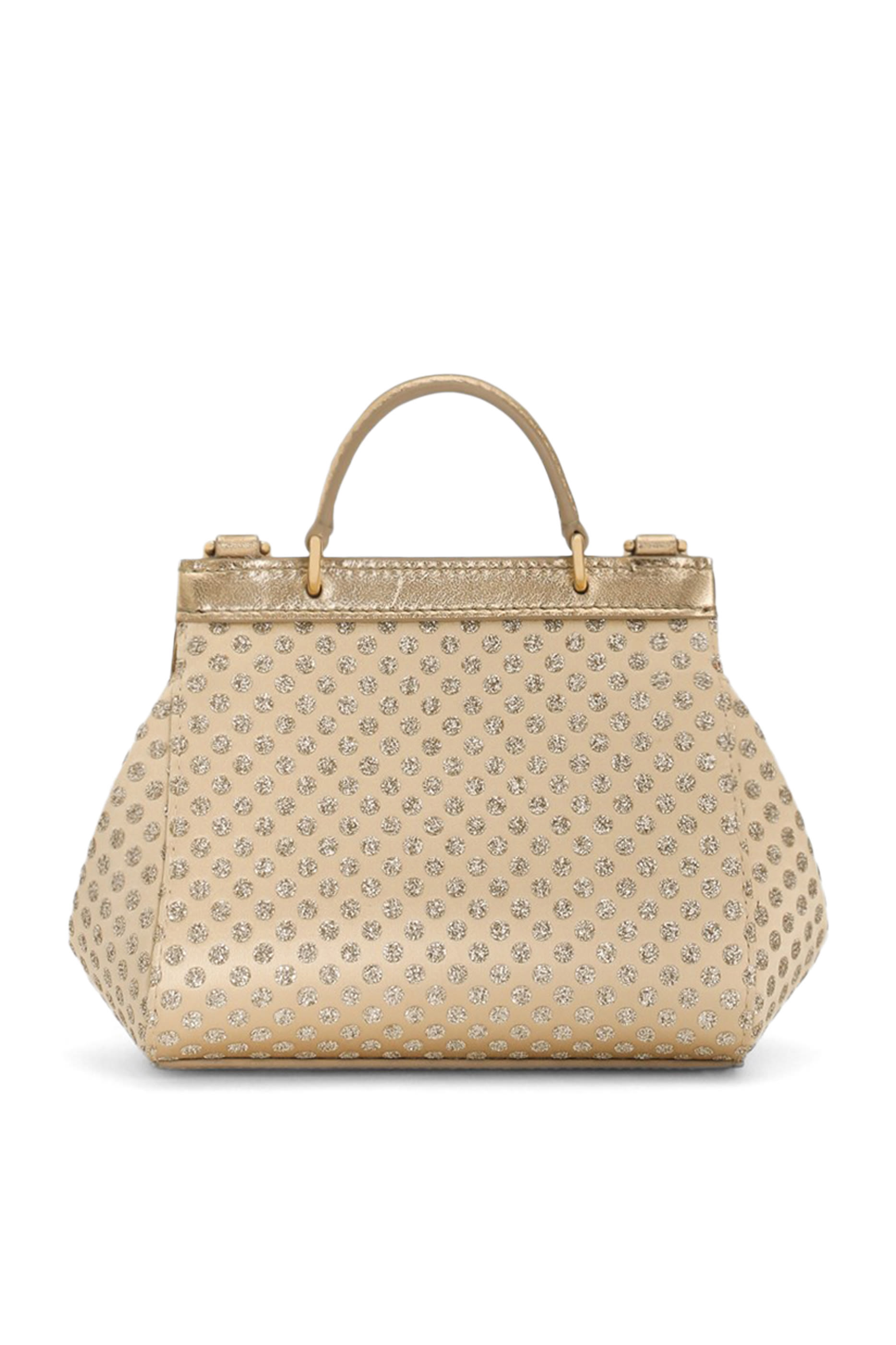 حقيبة سيسيلي منقطة ومرصعة بالكريستال بيد علوية ستان للأطفال