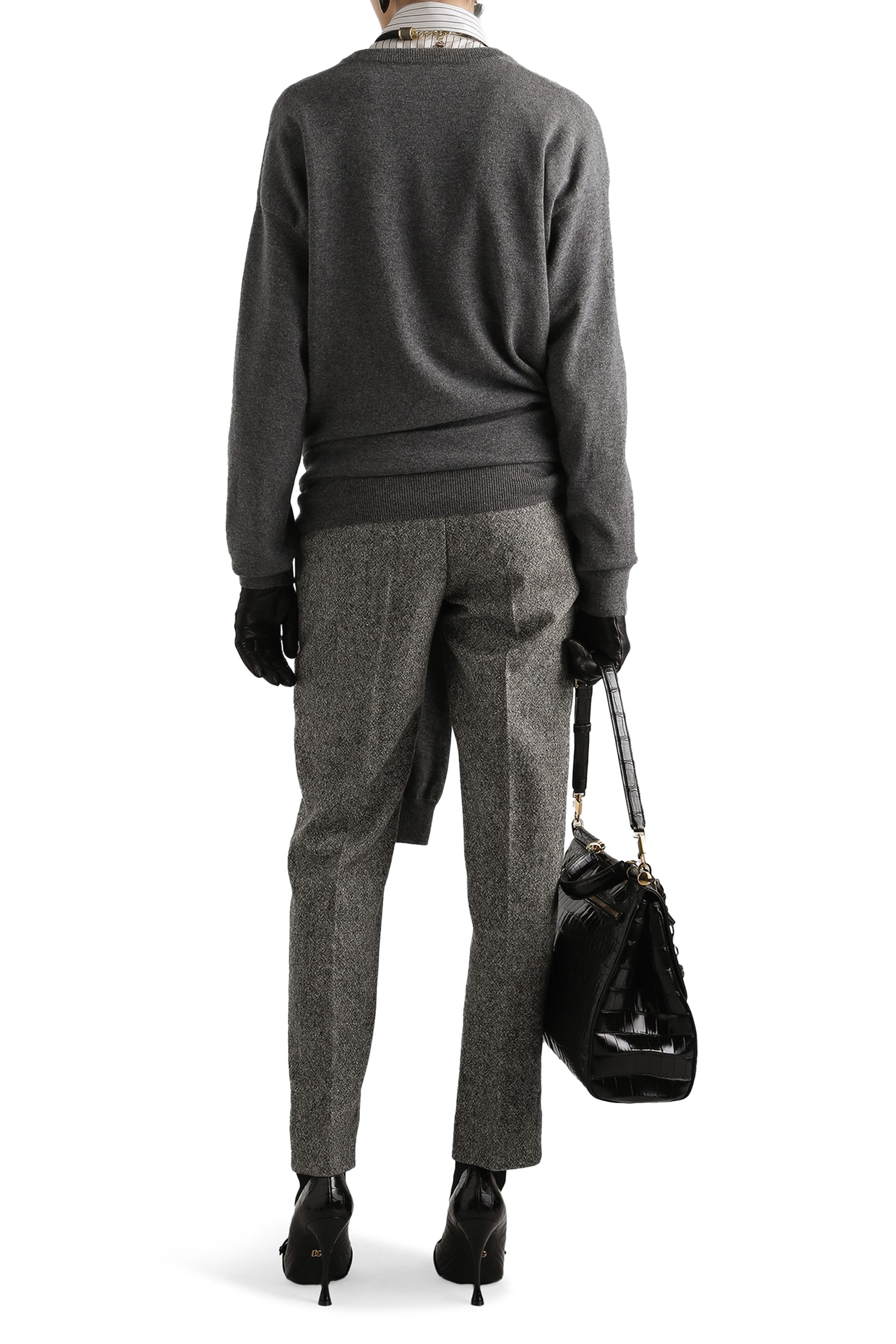 كنزة بياقة V كشمير