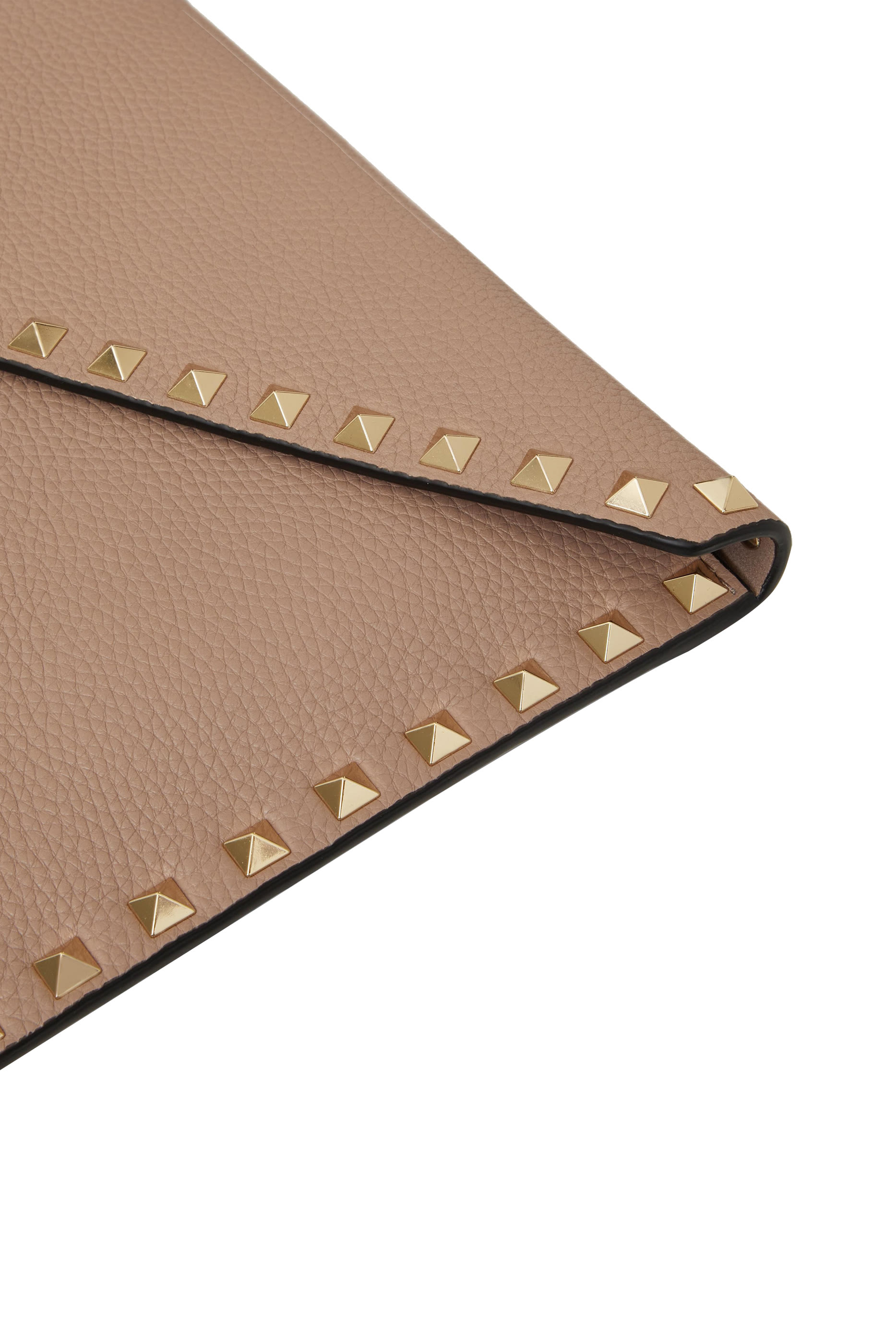 حقيبة فالنتينو غارافاني صغيرة مزينة بحلي هرمية