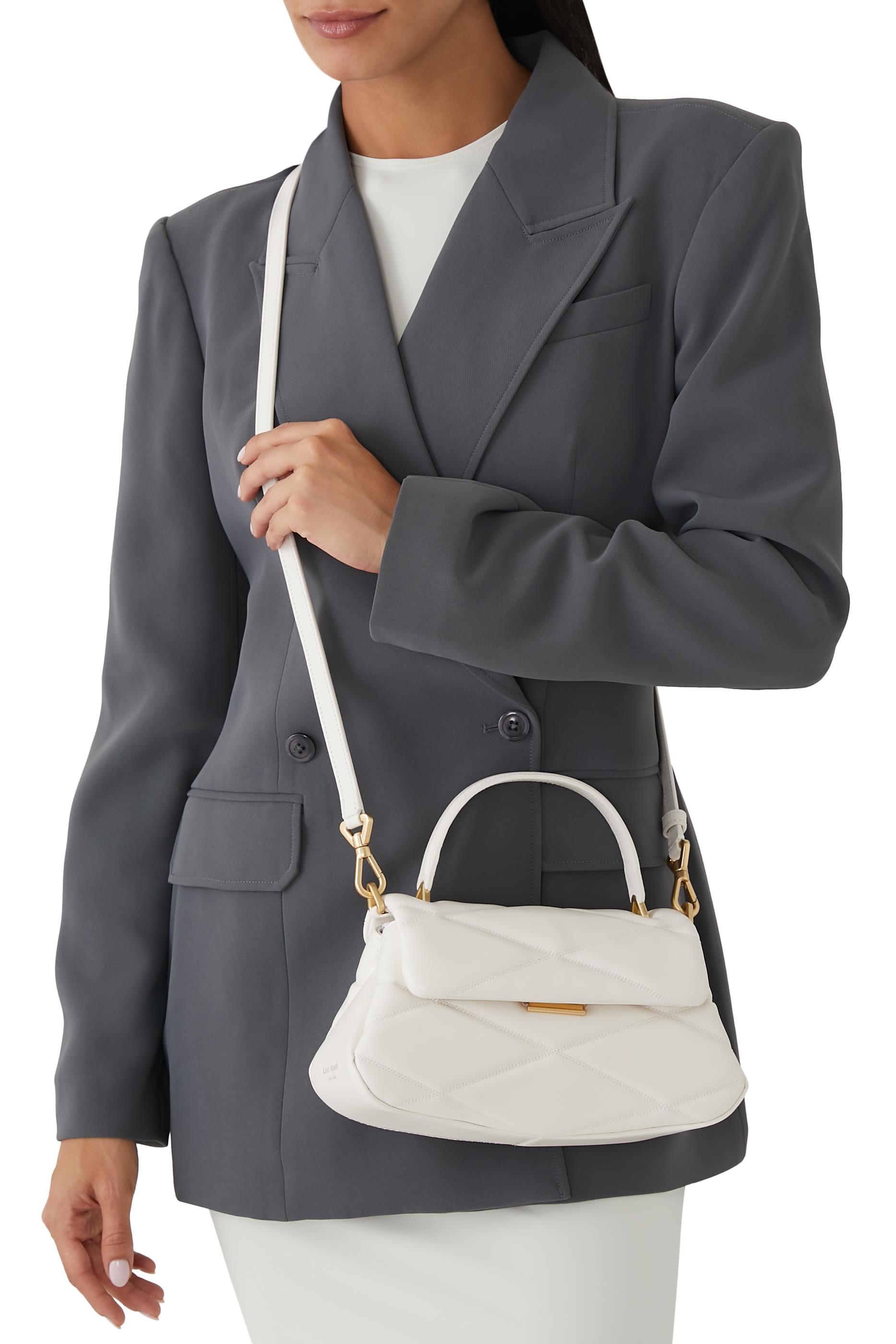 حقيبة غرايس بيد علوية وتصميم مبطن