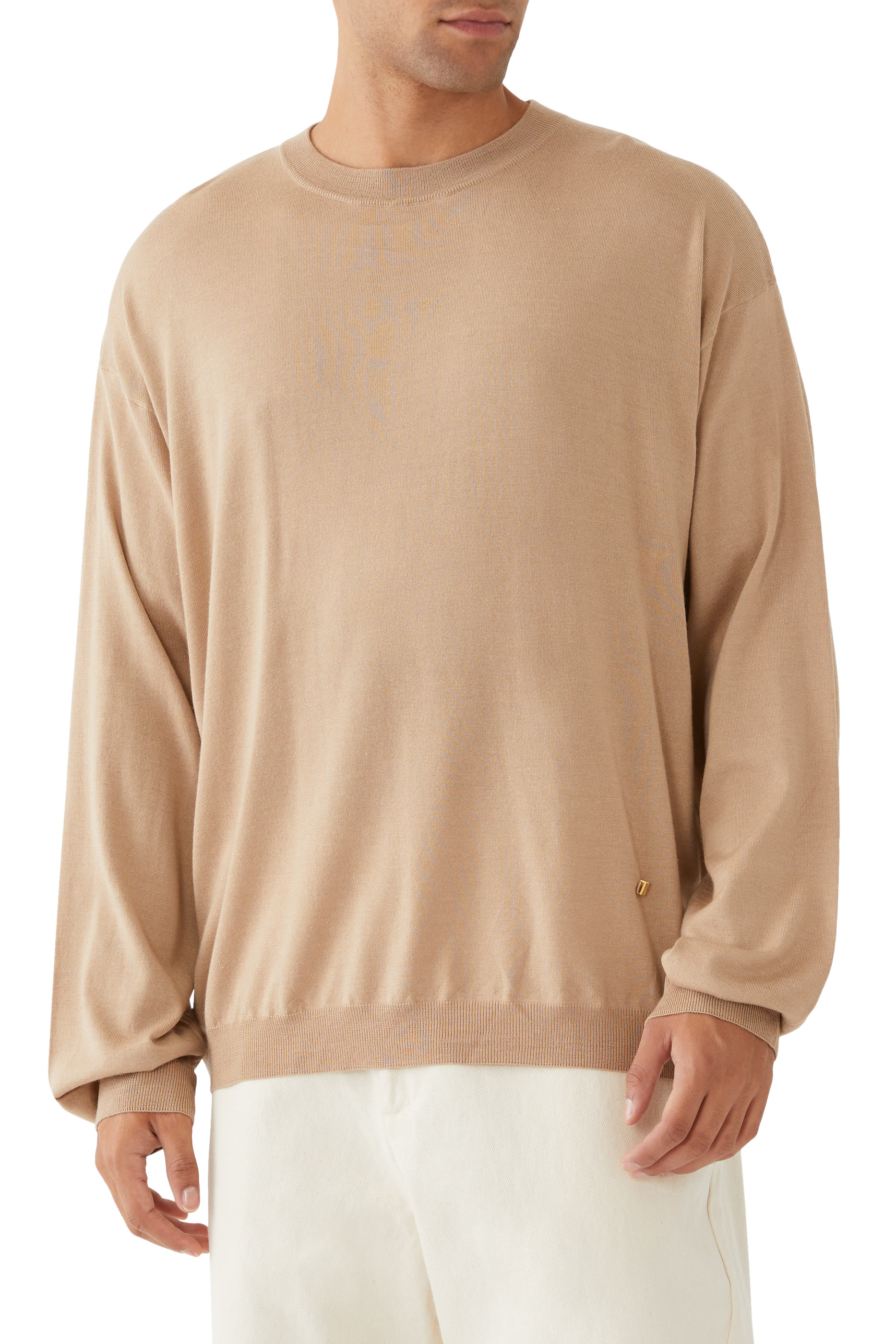 كنزة صوف وحرير