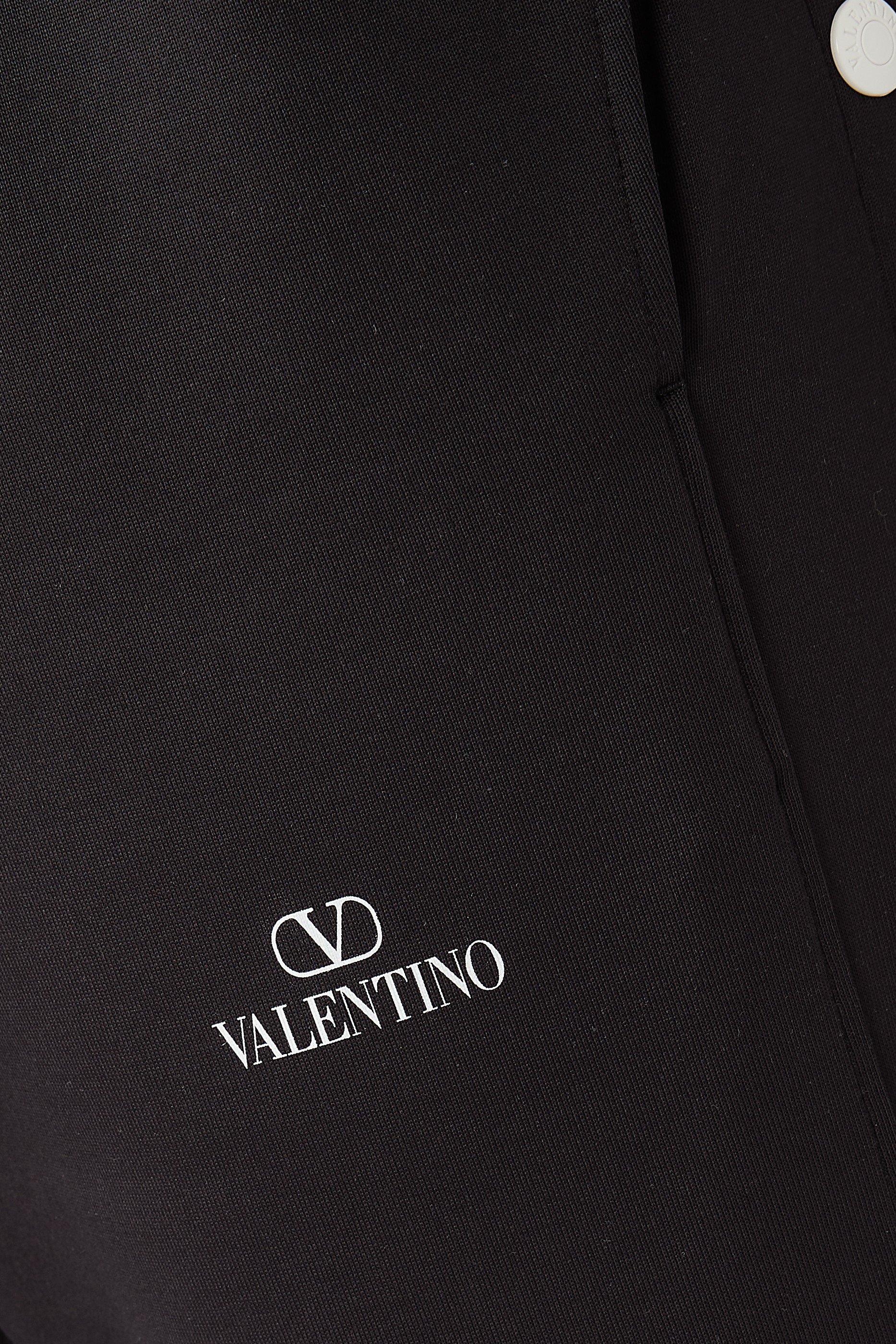 Relaxed Button-Up Track Pants