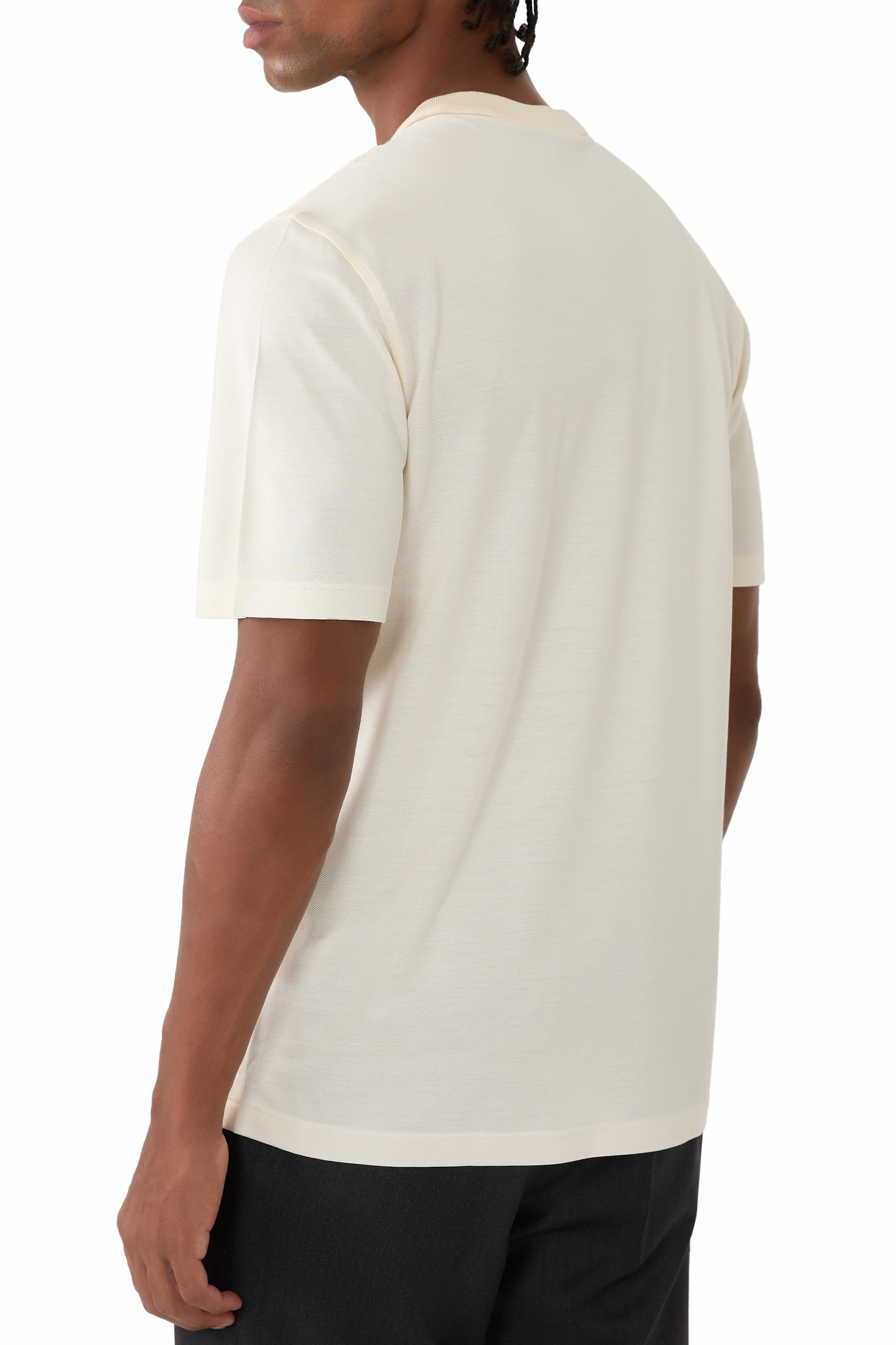 تيشيرت كشمير وحرير