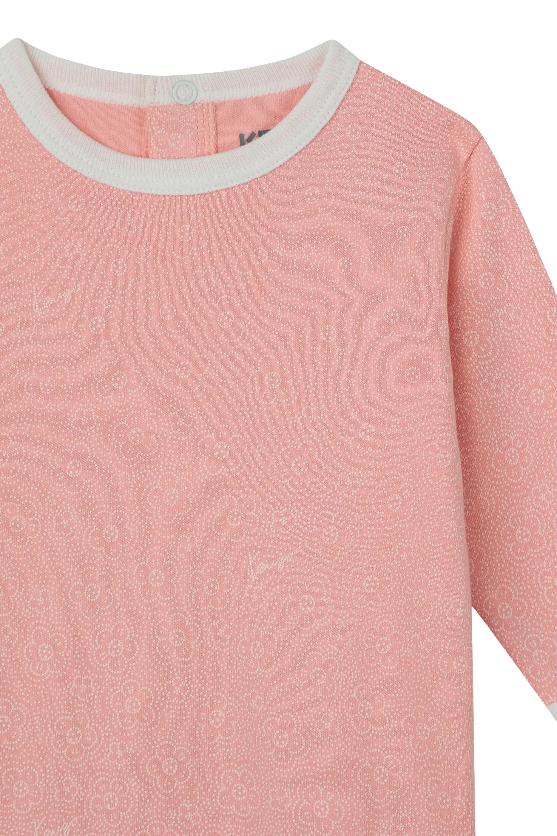 طقم بيجامة بشعار الماركة، مريلة وقبعة للأطفال