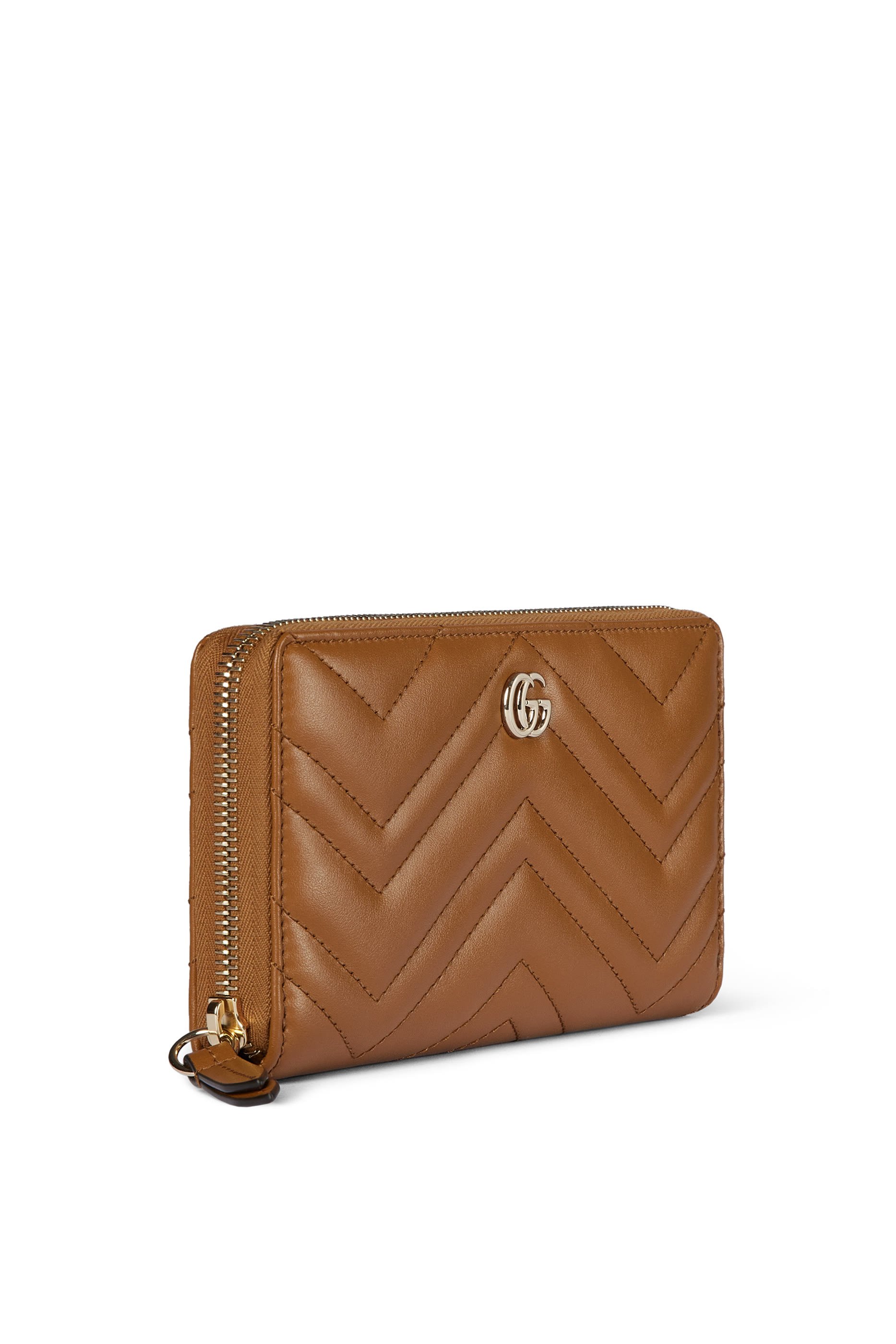 GG Marmont Zip Around Wallet
