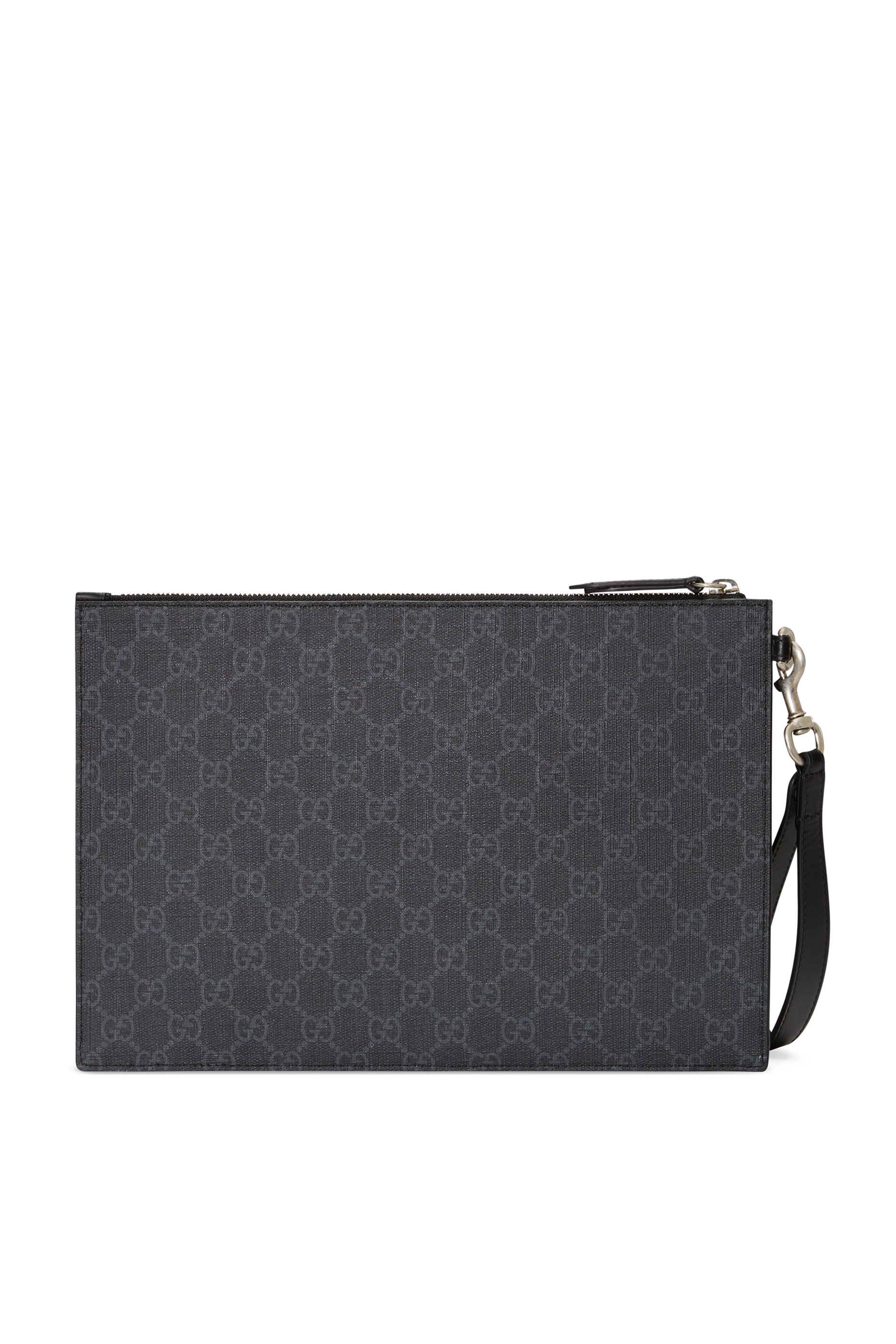 حقيبة صغيرة سوبريم مزينة بحرفي GG وطبعة أفعى