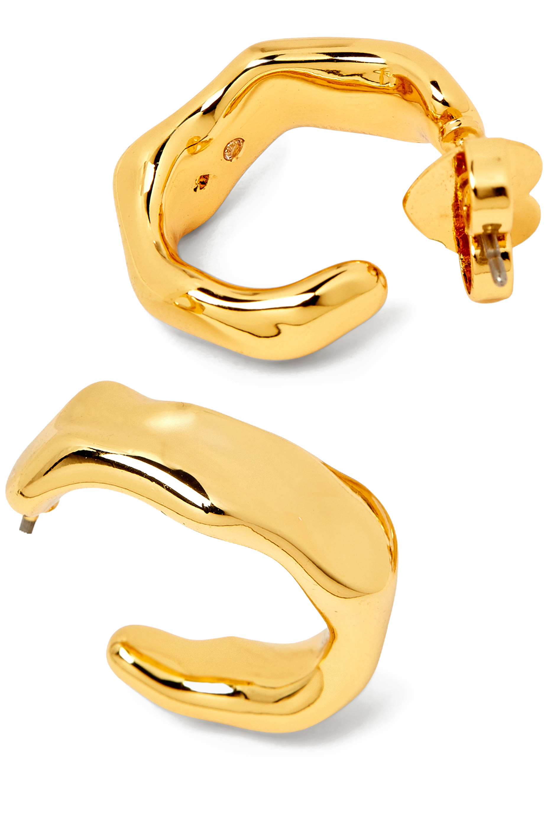 أقراط دائرية مولتن