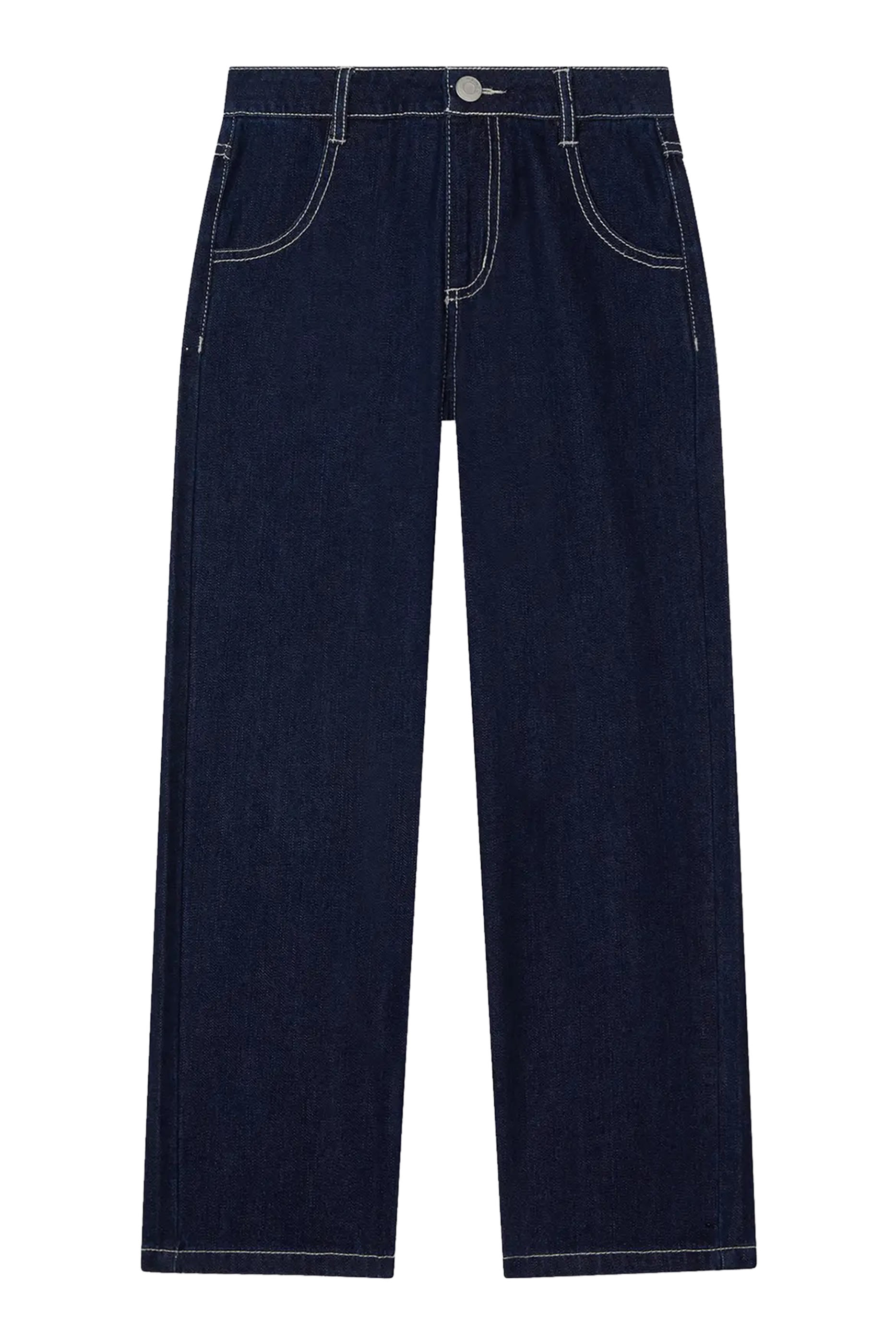 بنطال جالاكسي مطرز دنيم للأطفال