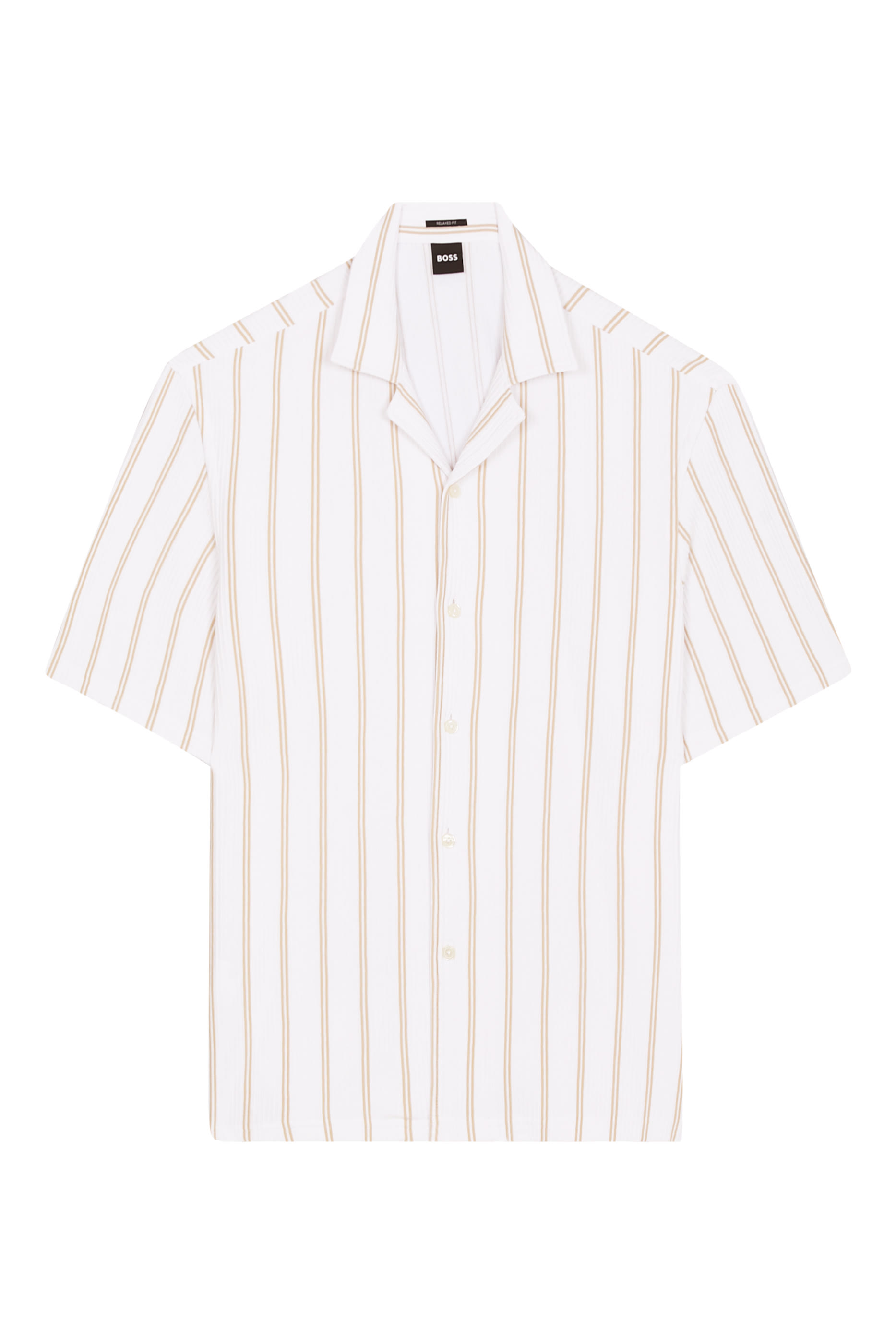 قميص كاجوال سي-لارس-بي-262 بياقة مطوية