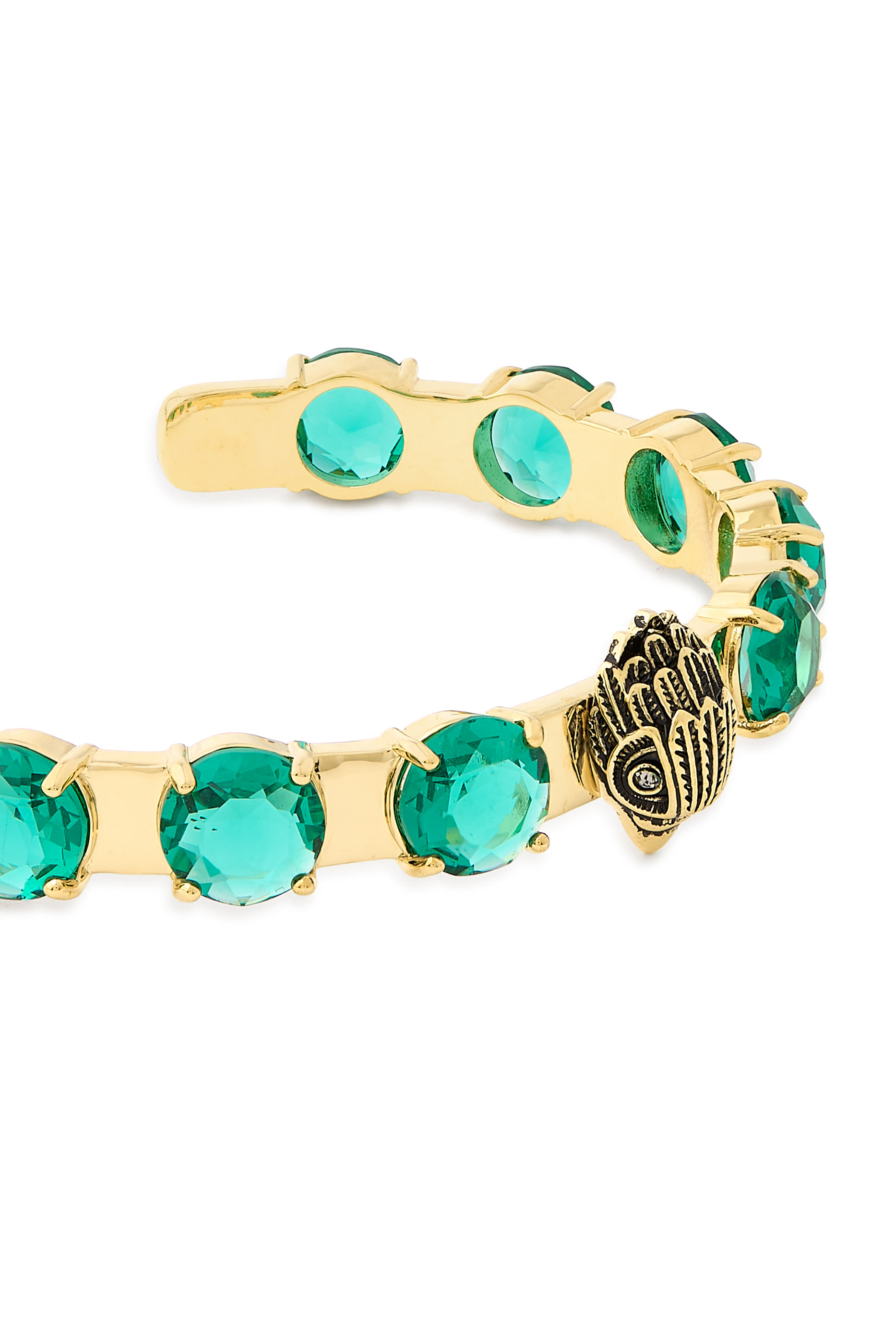 سوار مفتوح بحلية رأس النسر كبيرة