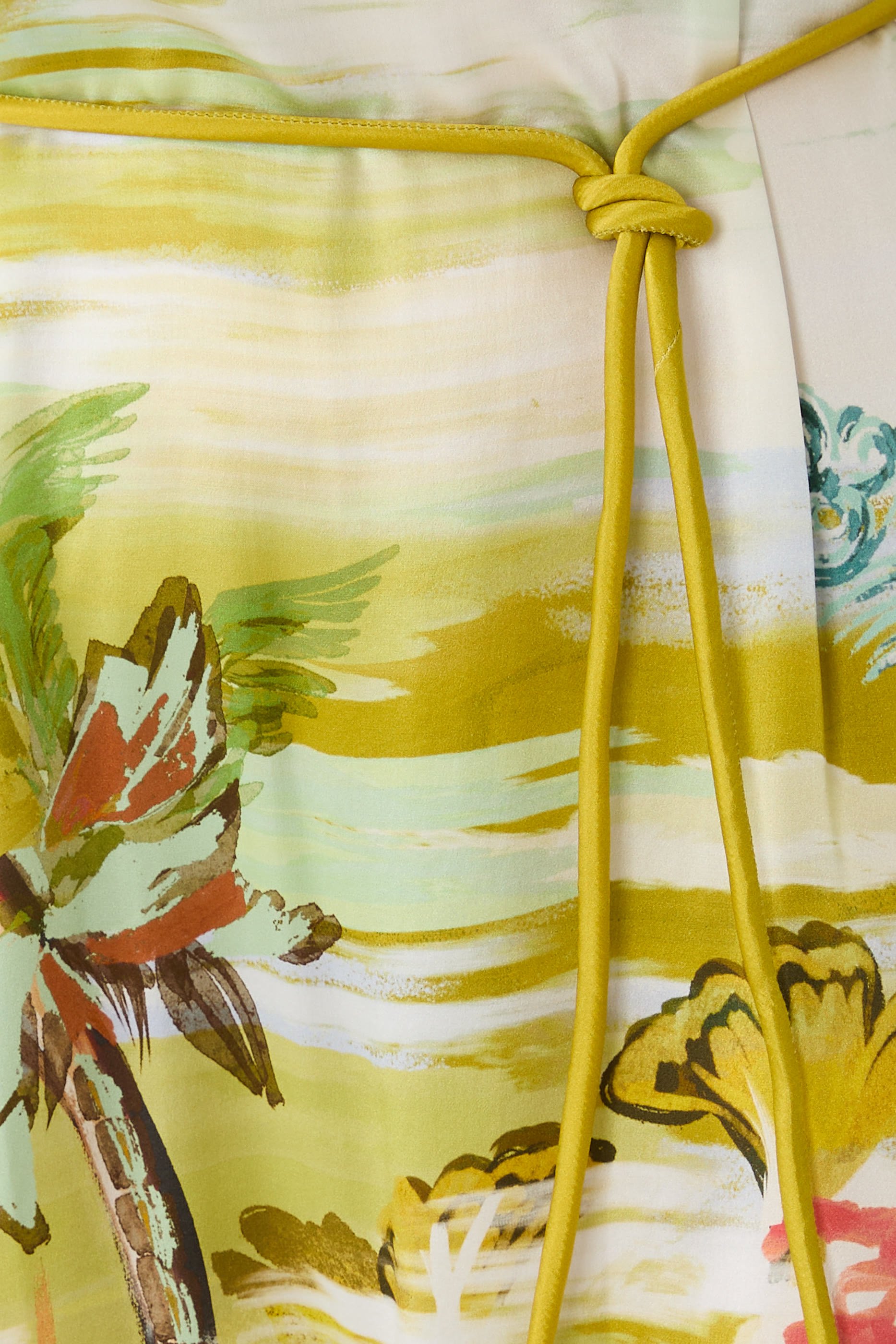 Jungle Boogie Silk Midi Dress