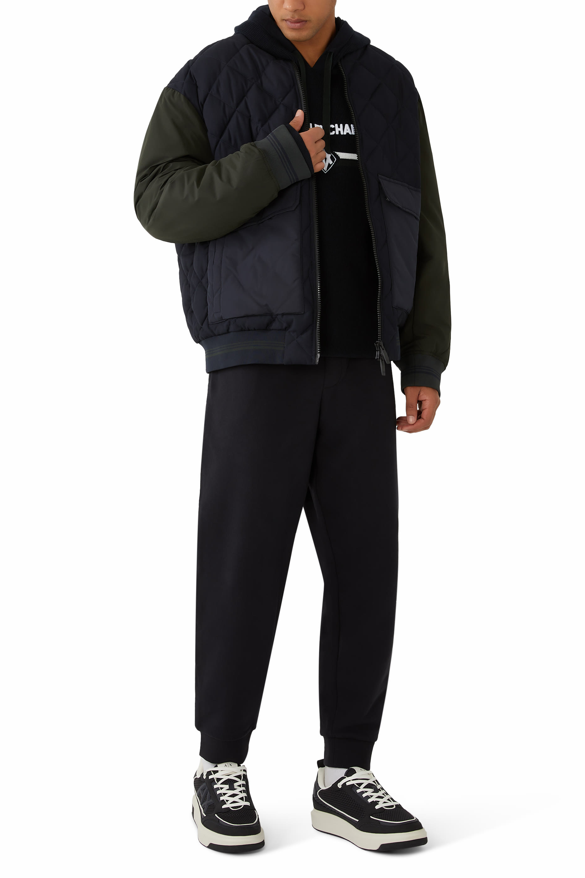 جاكيت فضفاض مبطن