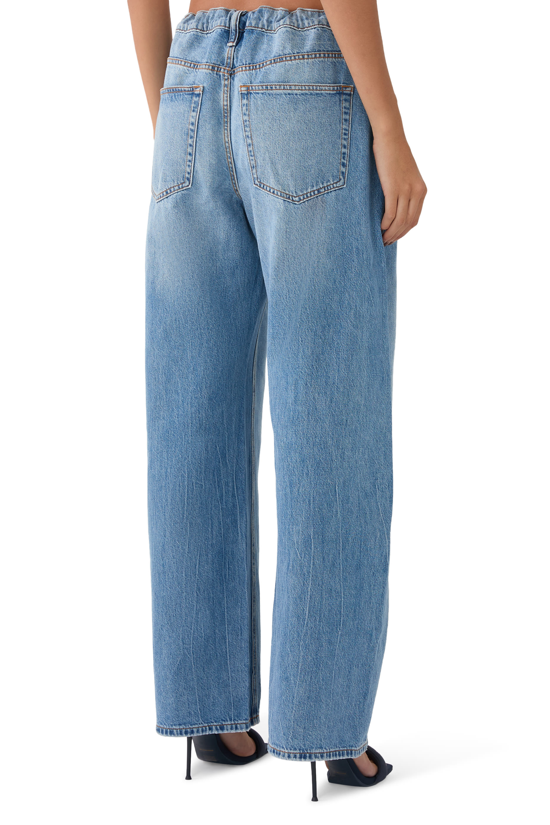 بنطال رياضي ريجين بخمسة جيوب دنيم