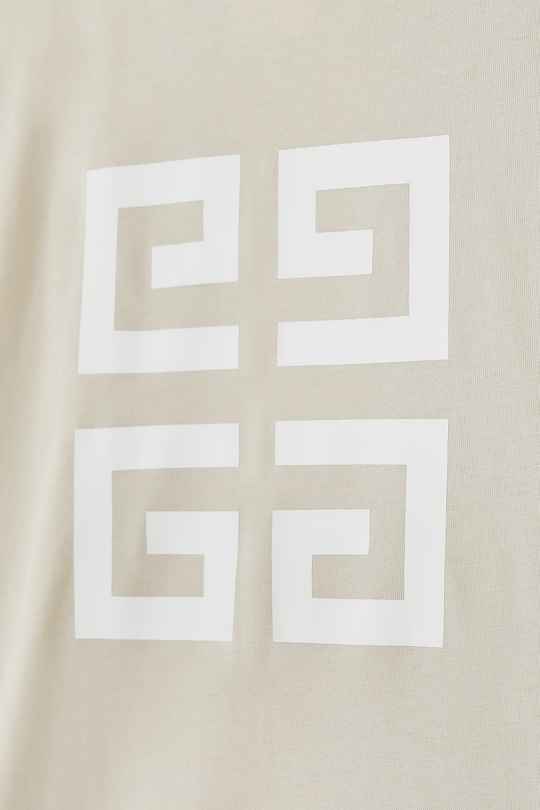 تيشيرت بأكمام قصيرة بشعار الماركة للأطفال