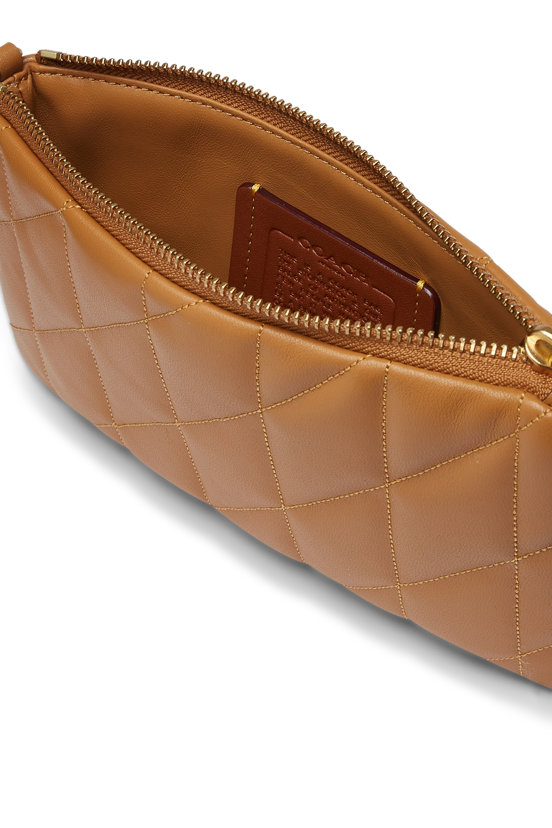 حقيبة صغيرة جلد مبطن