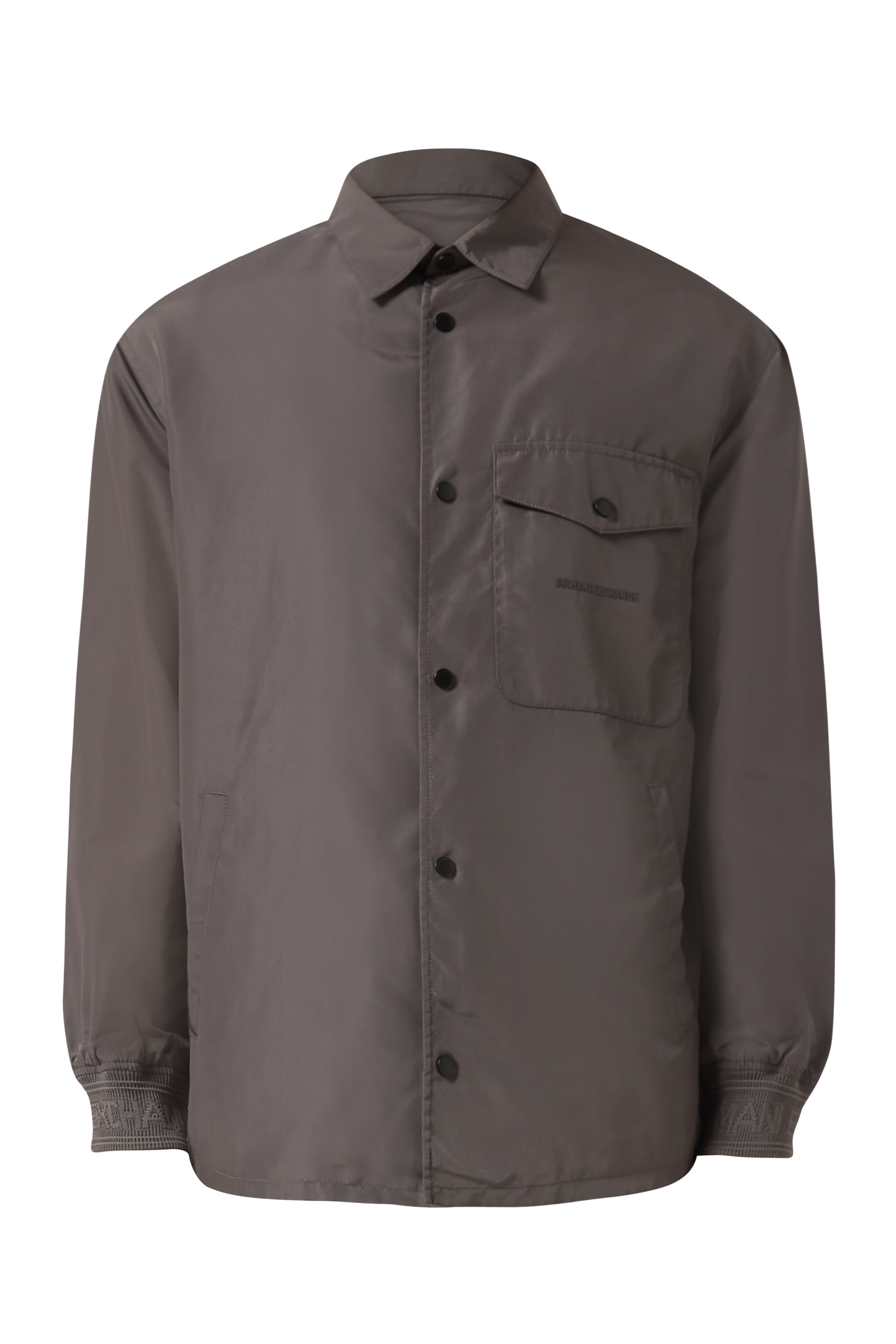 جاكيت فضفاض بجيب خارجي