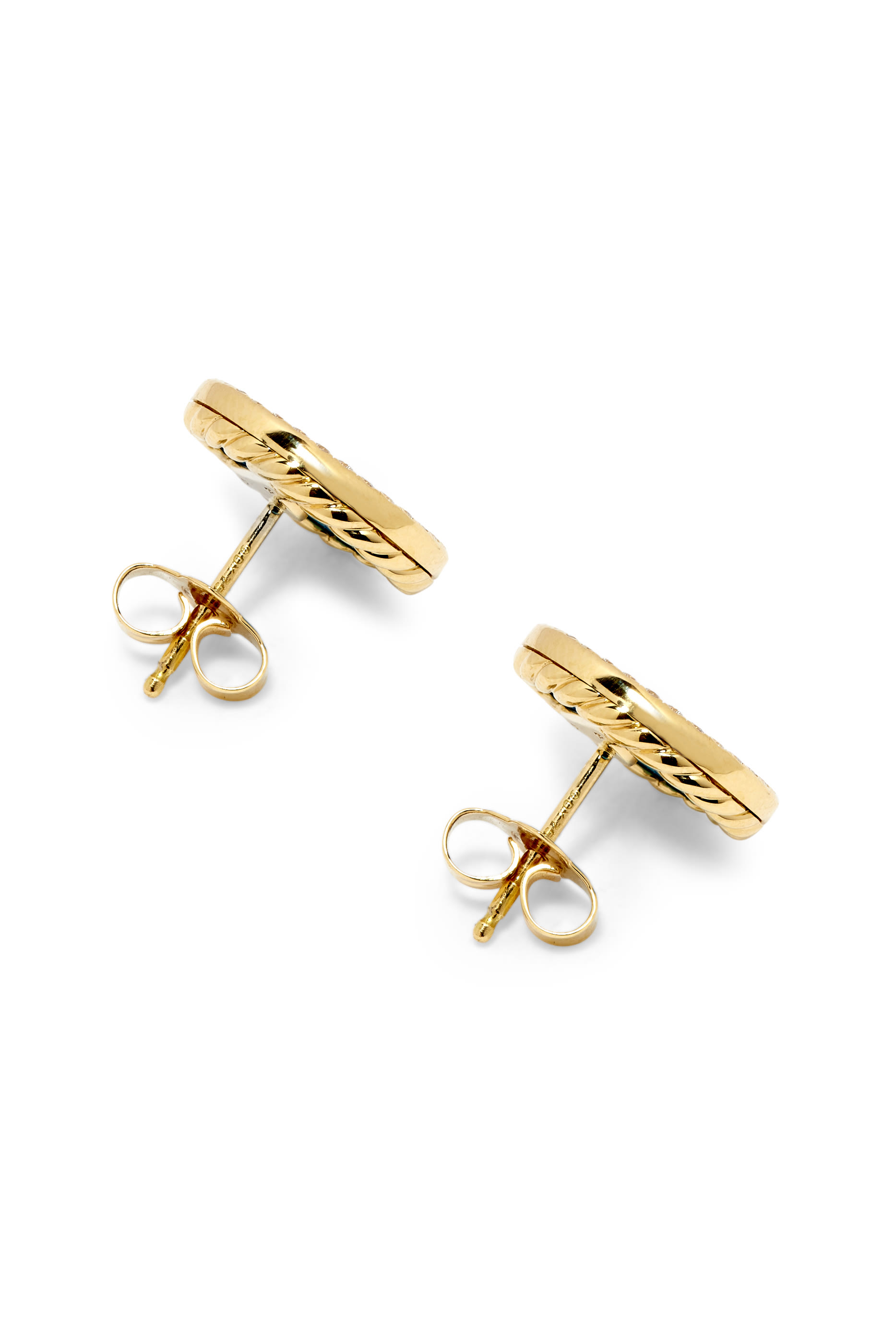 أقراط ايليمنتس بتصميم أزرار