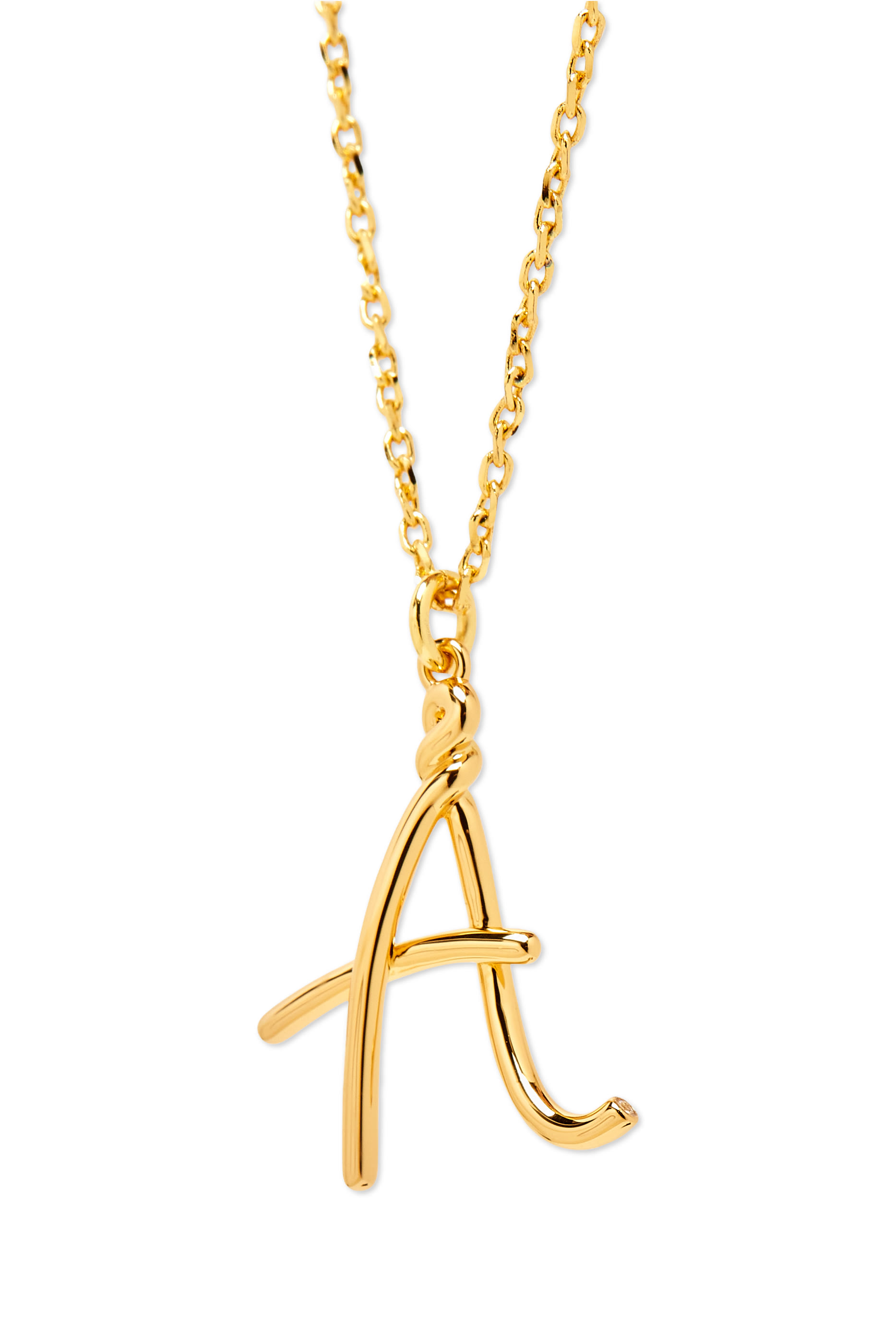 قلادة وان ان ايه ميليان بدلاية بتصميم حرف A