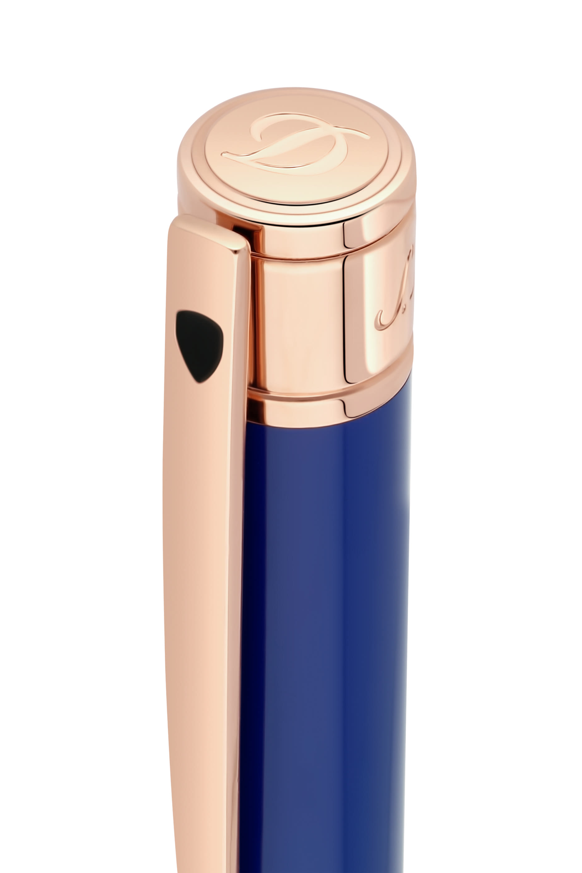 قلم حبر جاف بحرف شعار الماركة