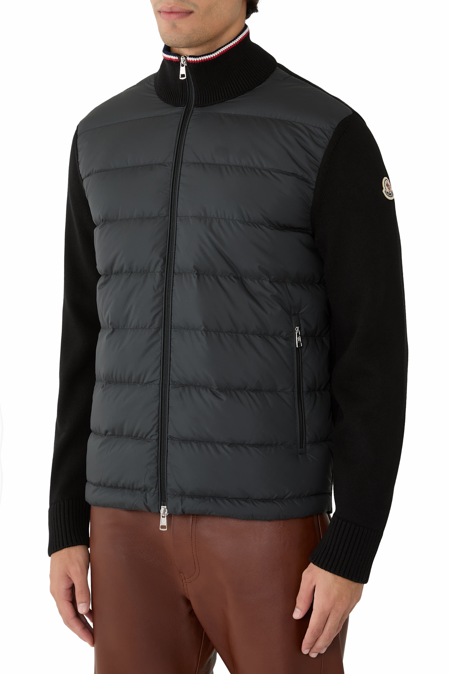 كارديجان مبطن بسحاب قطن