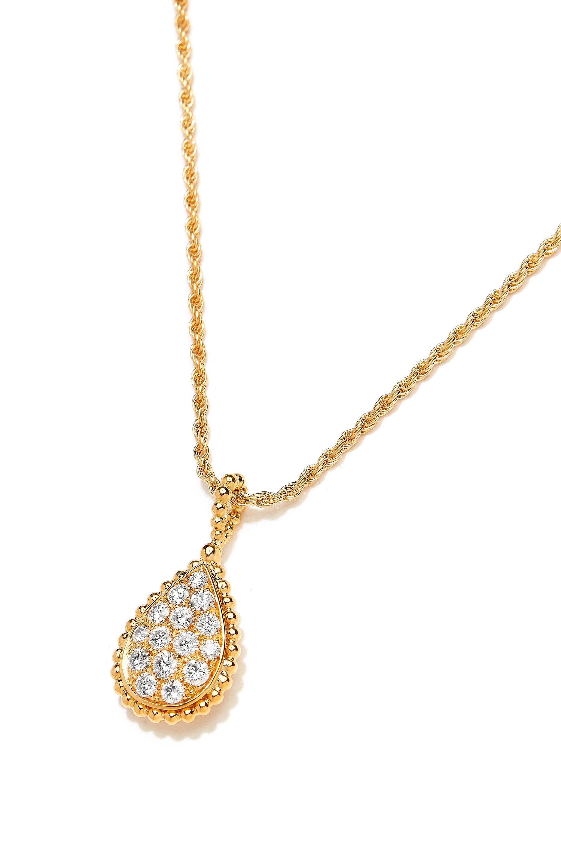 قلادة سيربنت بوهيم بدلاية مرصعة بالماس