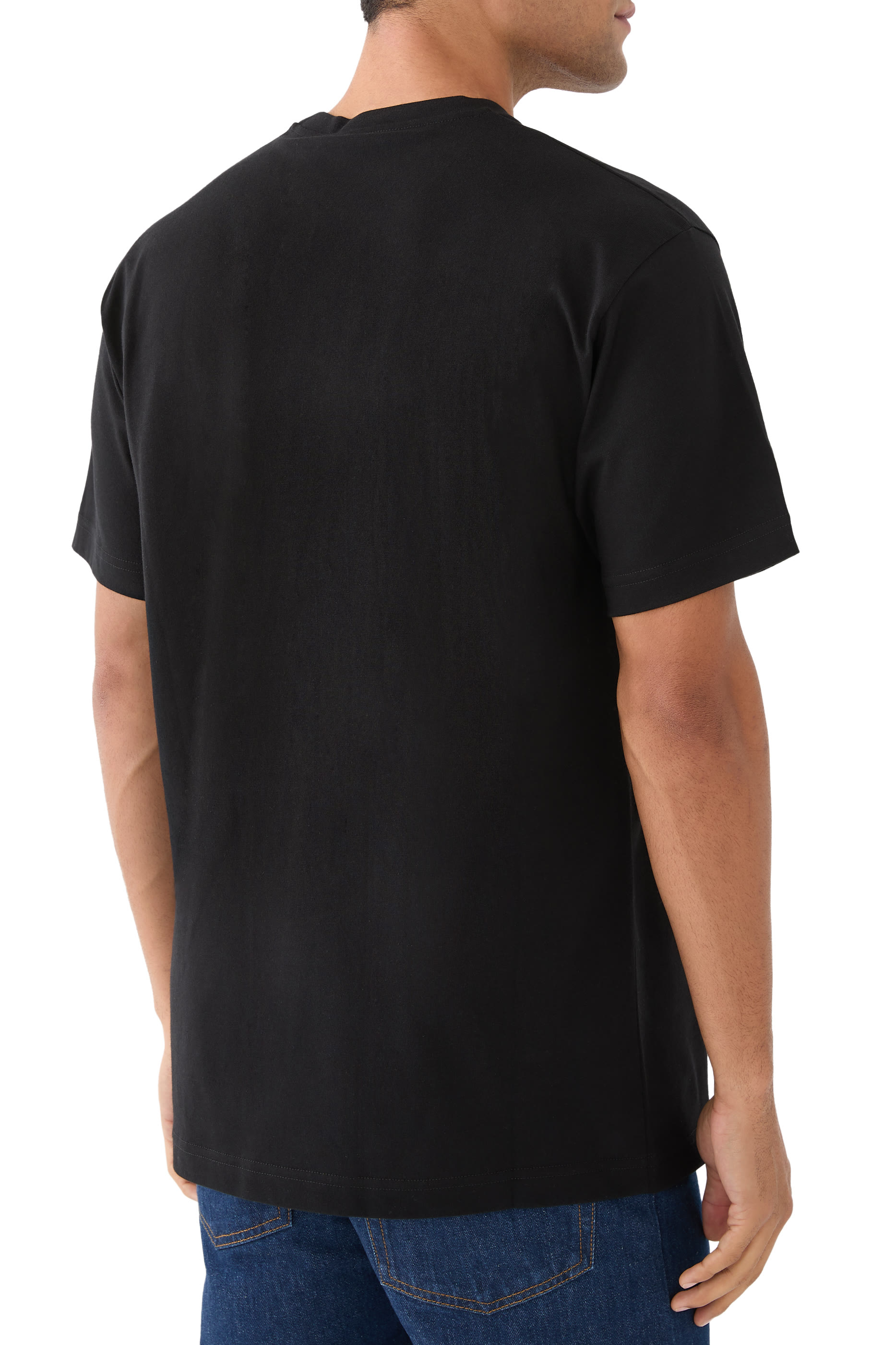 تيشيرت مطرز قطن جيرسيه