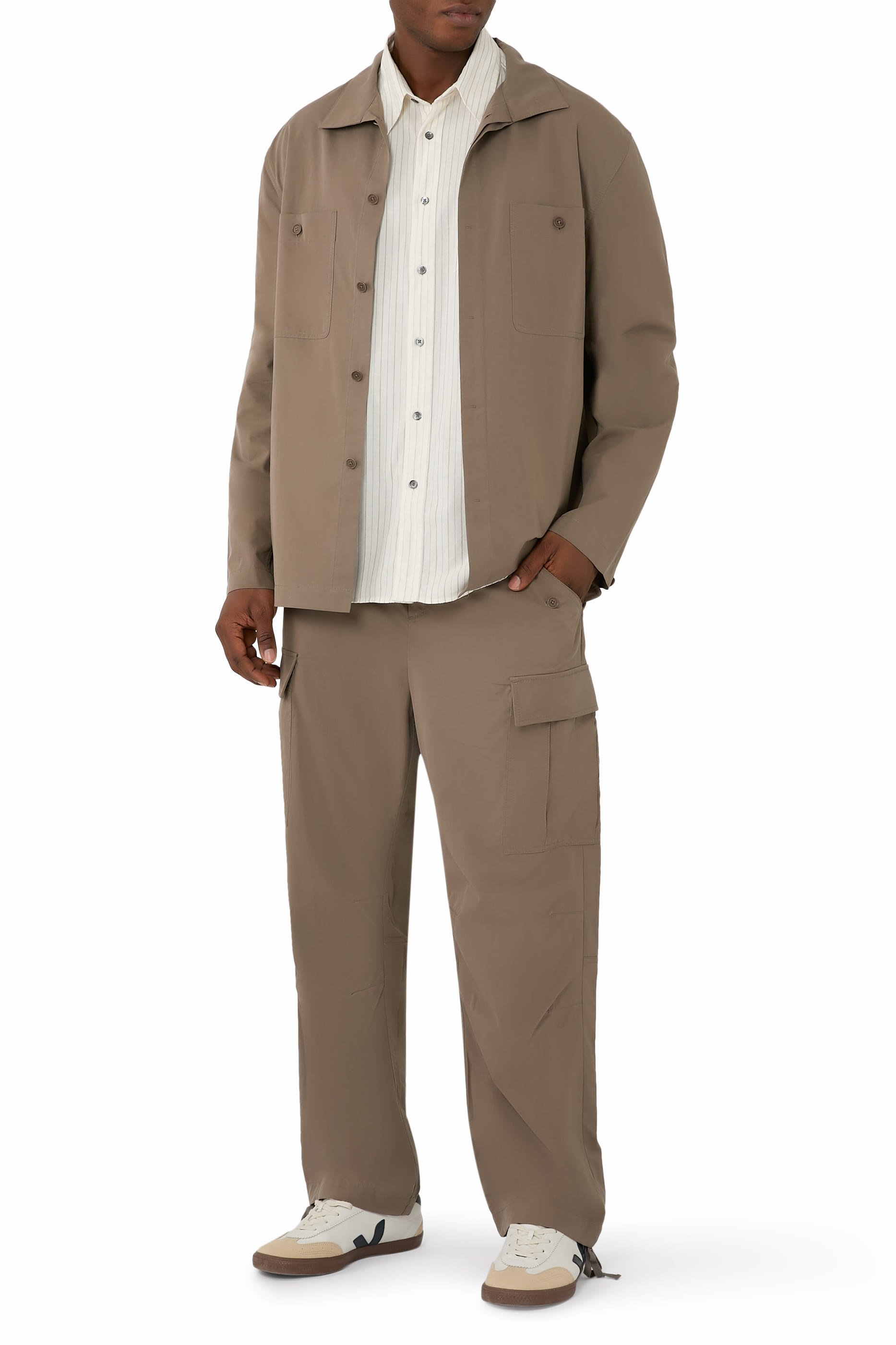 Garrett Wide-Leg Cargo Pants