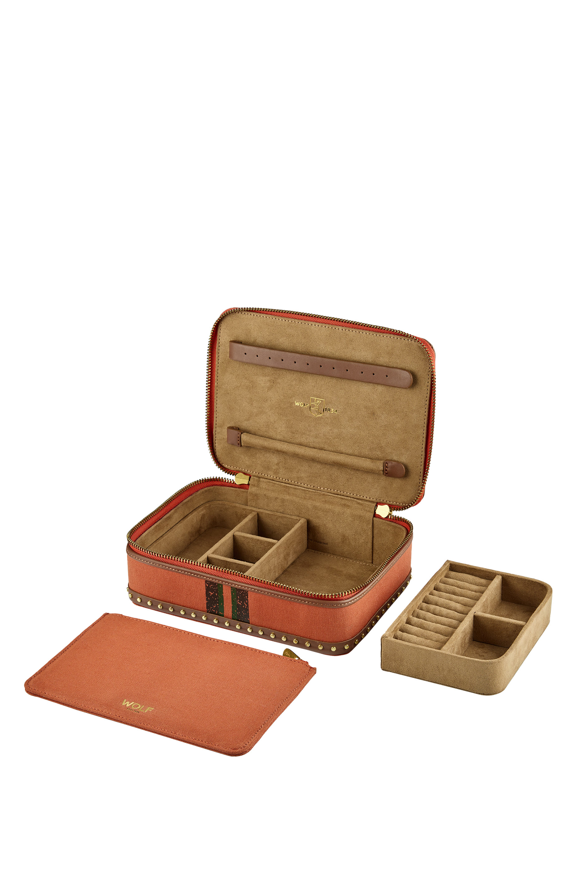 حافظة إيدا للسفر بمقبض وسحاب