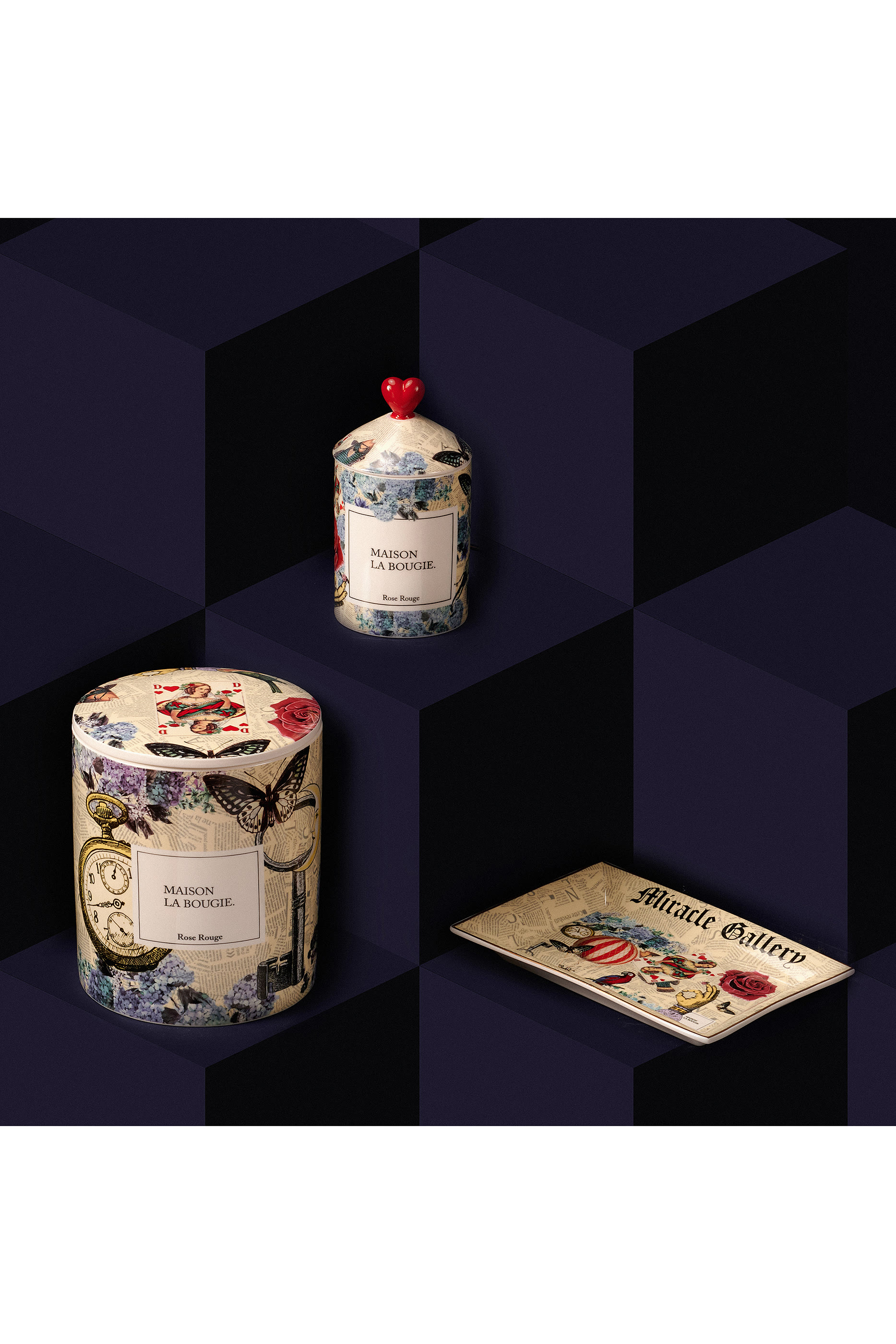 شمعة روز روج معطرة