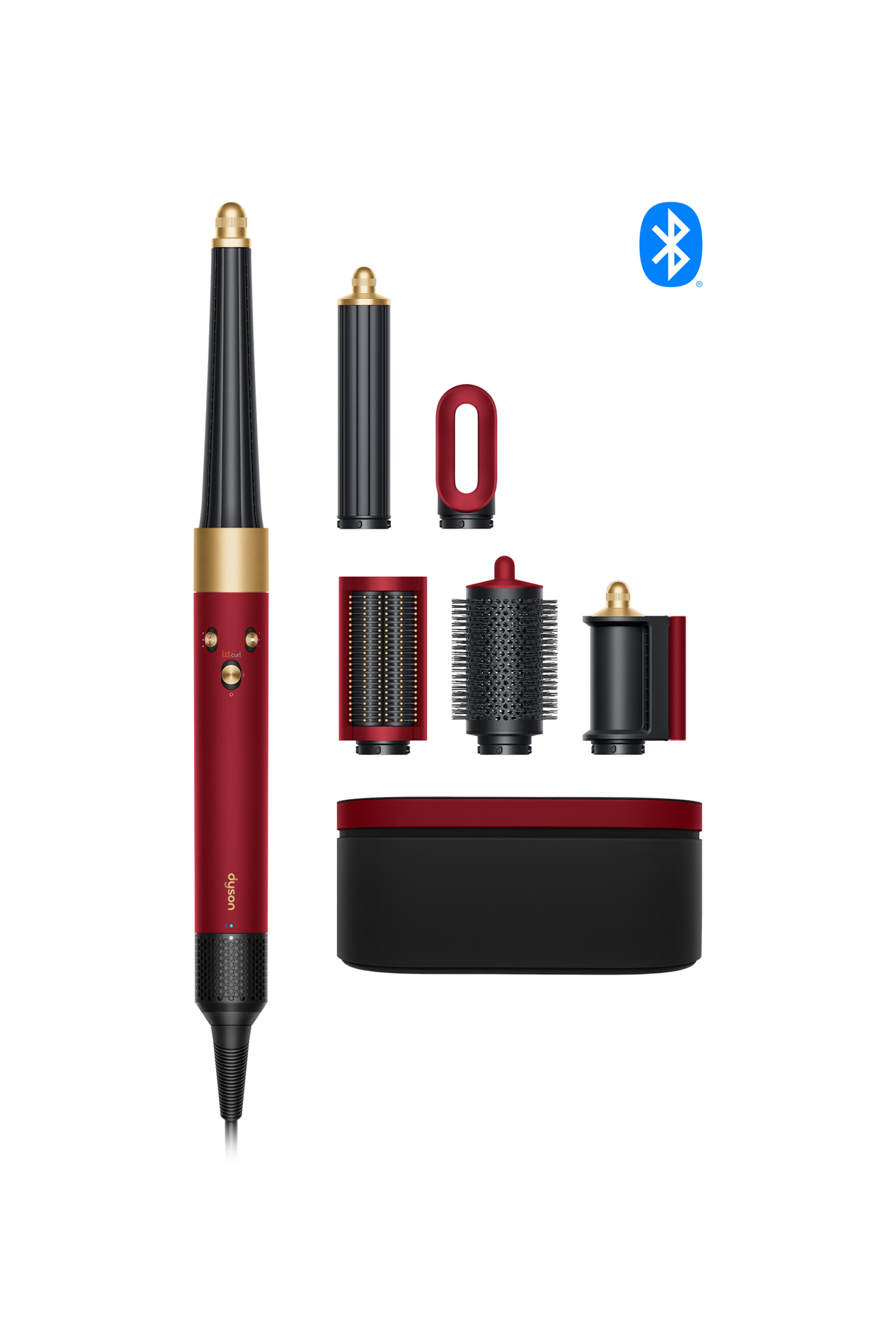 مصفف ومجفف شعر اير راب اي دي متعدد المهام للشعر المستقيم والمموج