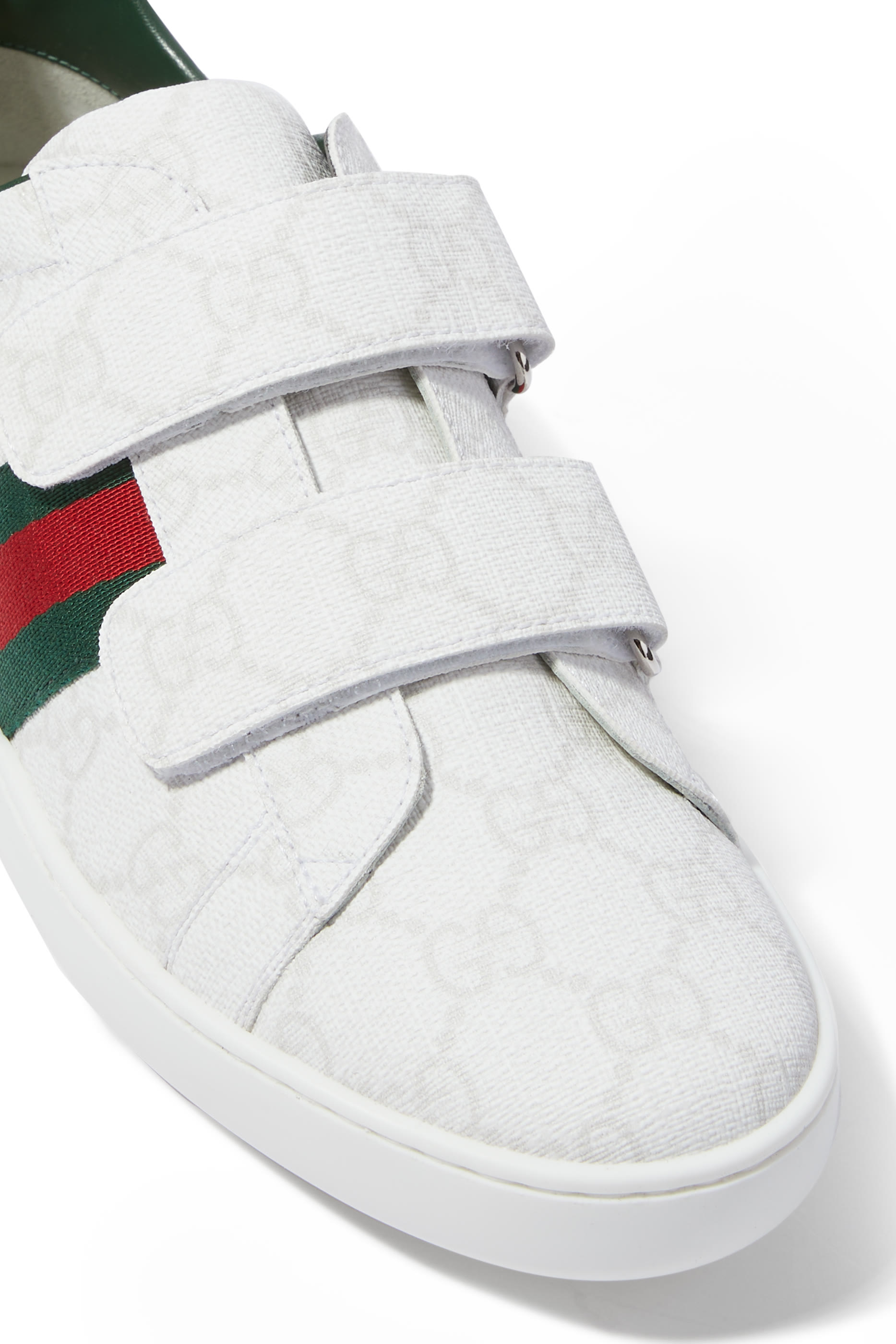 سنيكرز بشريط ويب جلد للأطفال