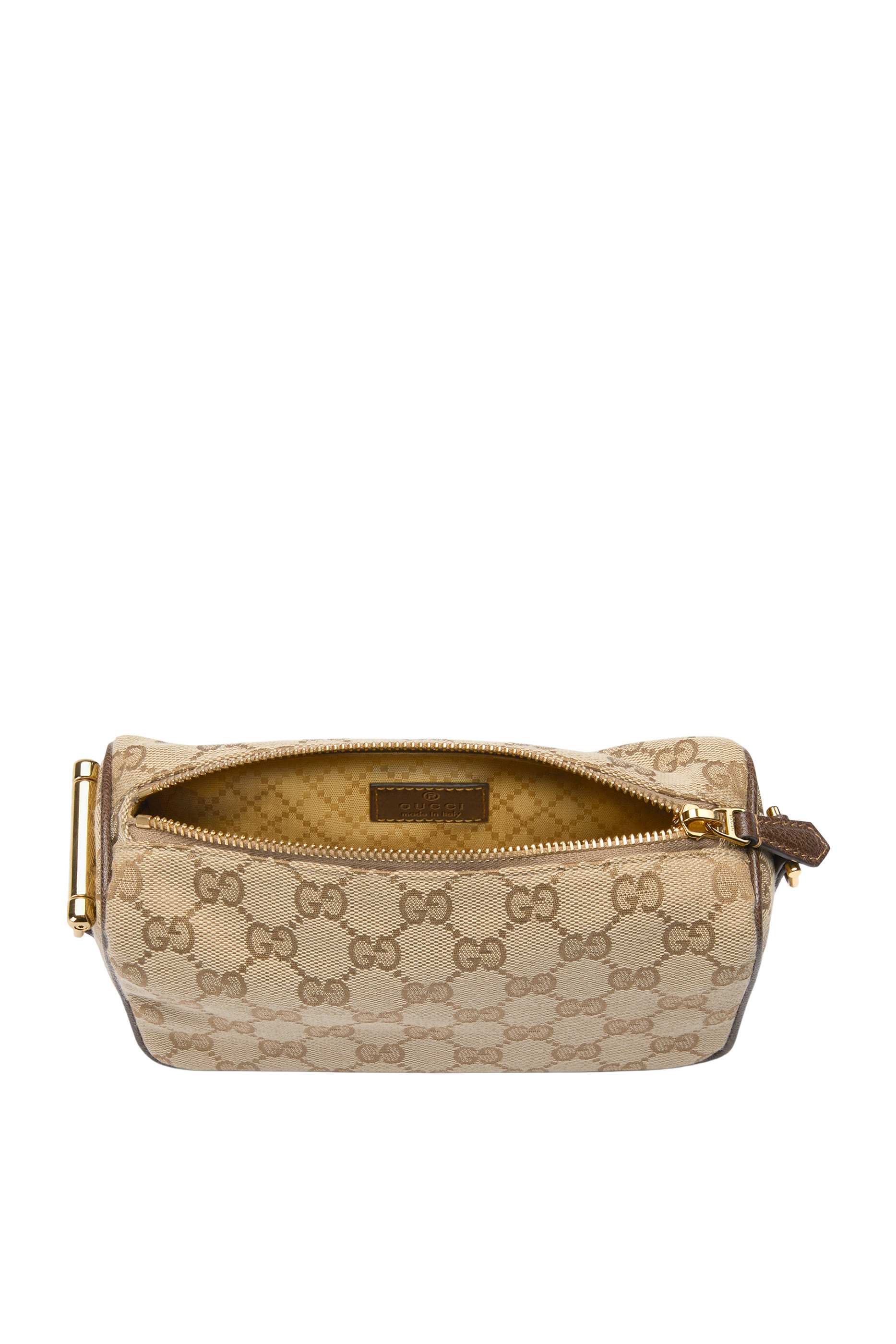 حقيبة صغيرة بحافة بتصميم مقوس وحلية لجام الحصان