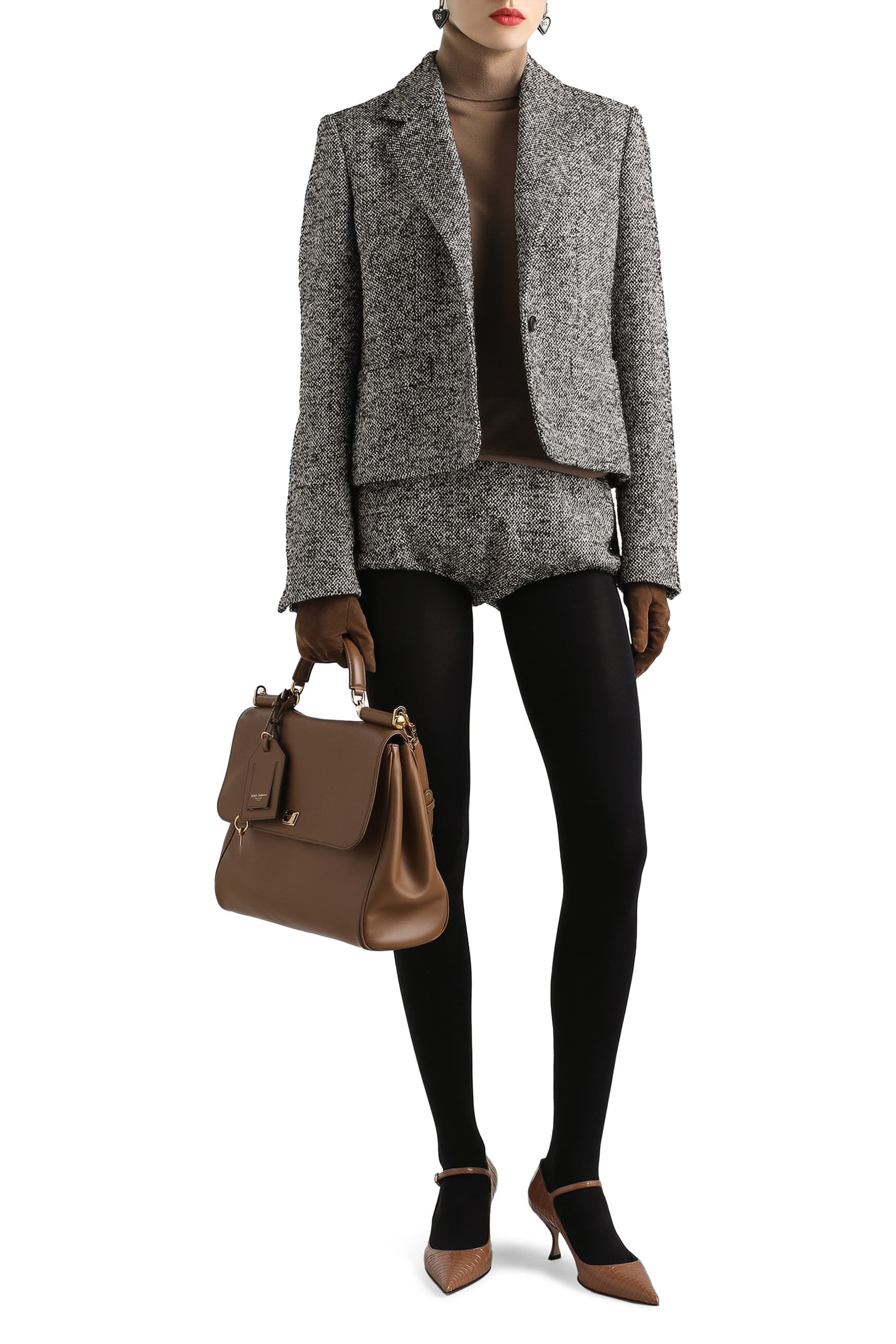 سترة بياقة عالية