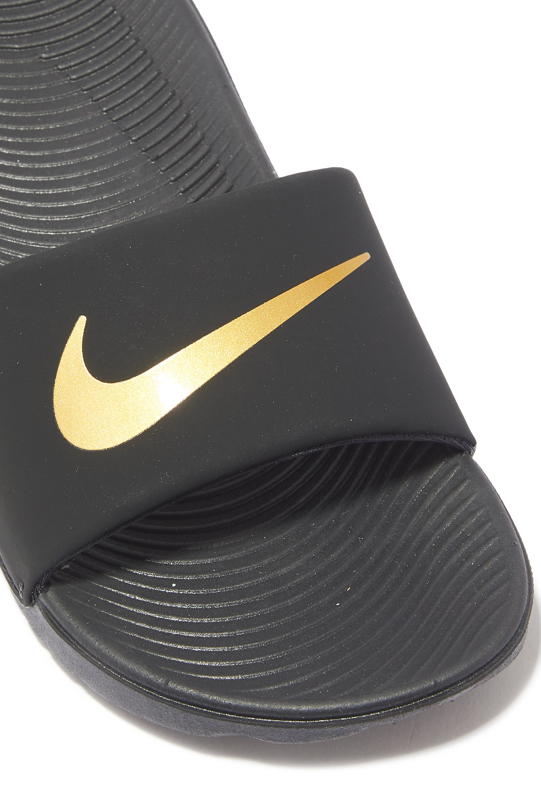 حذاء مفتوح كاوا بشعار الماركة للأطفال