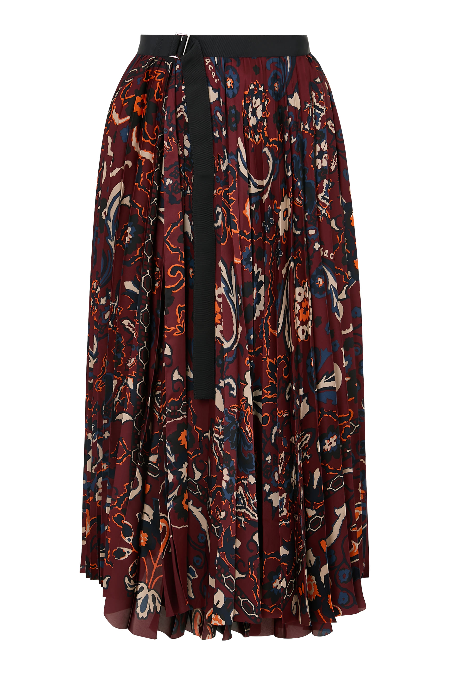 تنورة بنقشة أزهار