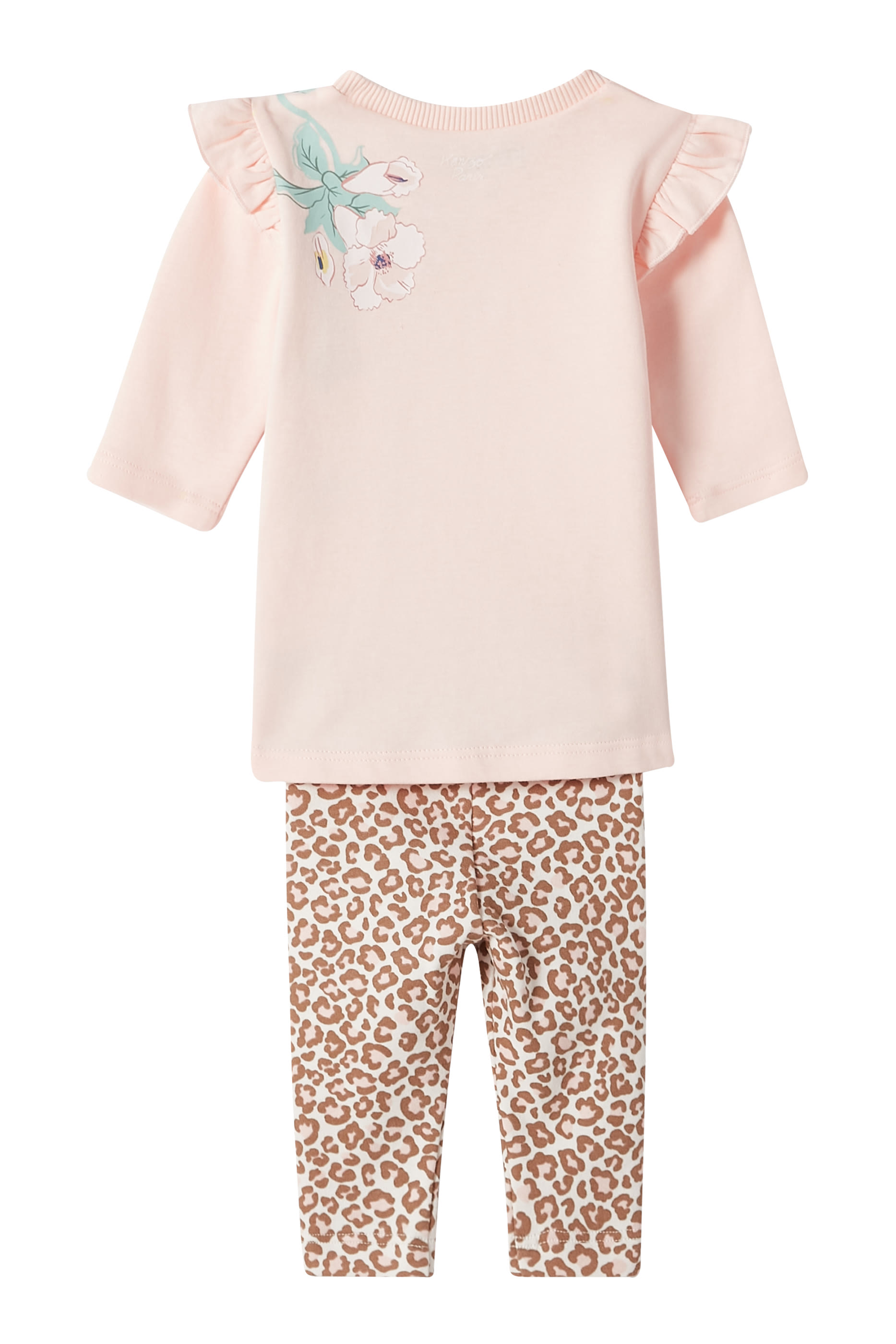 طقم هدية بطبعات للرضع