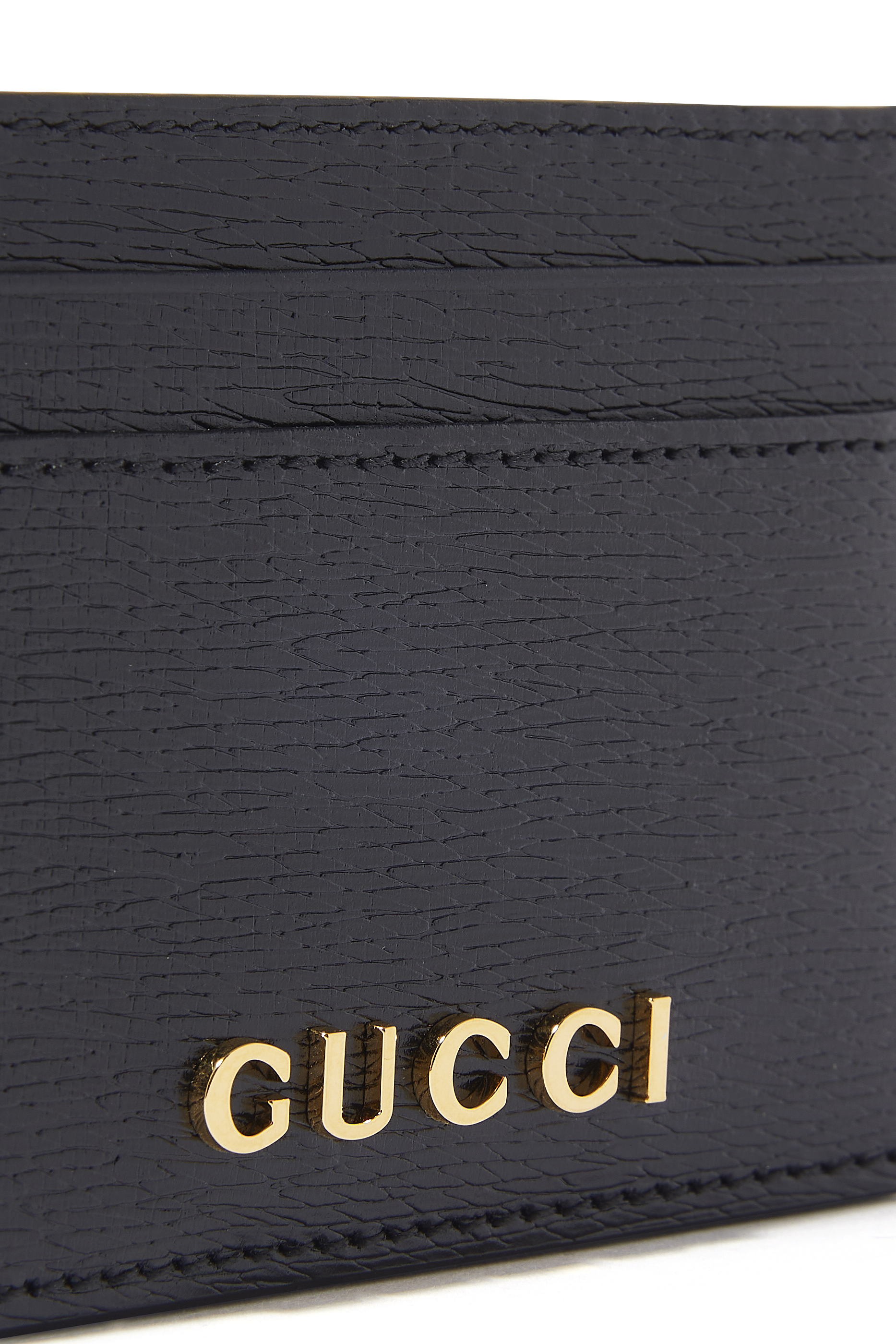 حافظة بطاقات بحروف شعار الماركة