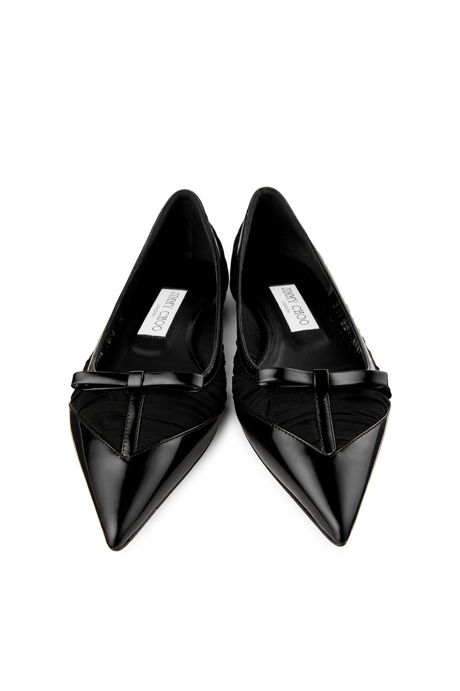 حذاء بالرينا لوف بكعب مسطح قماش شبكي