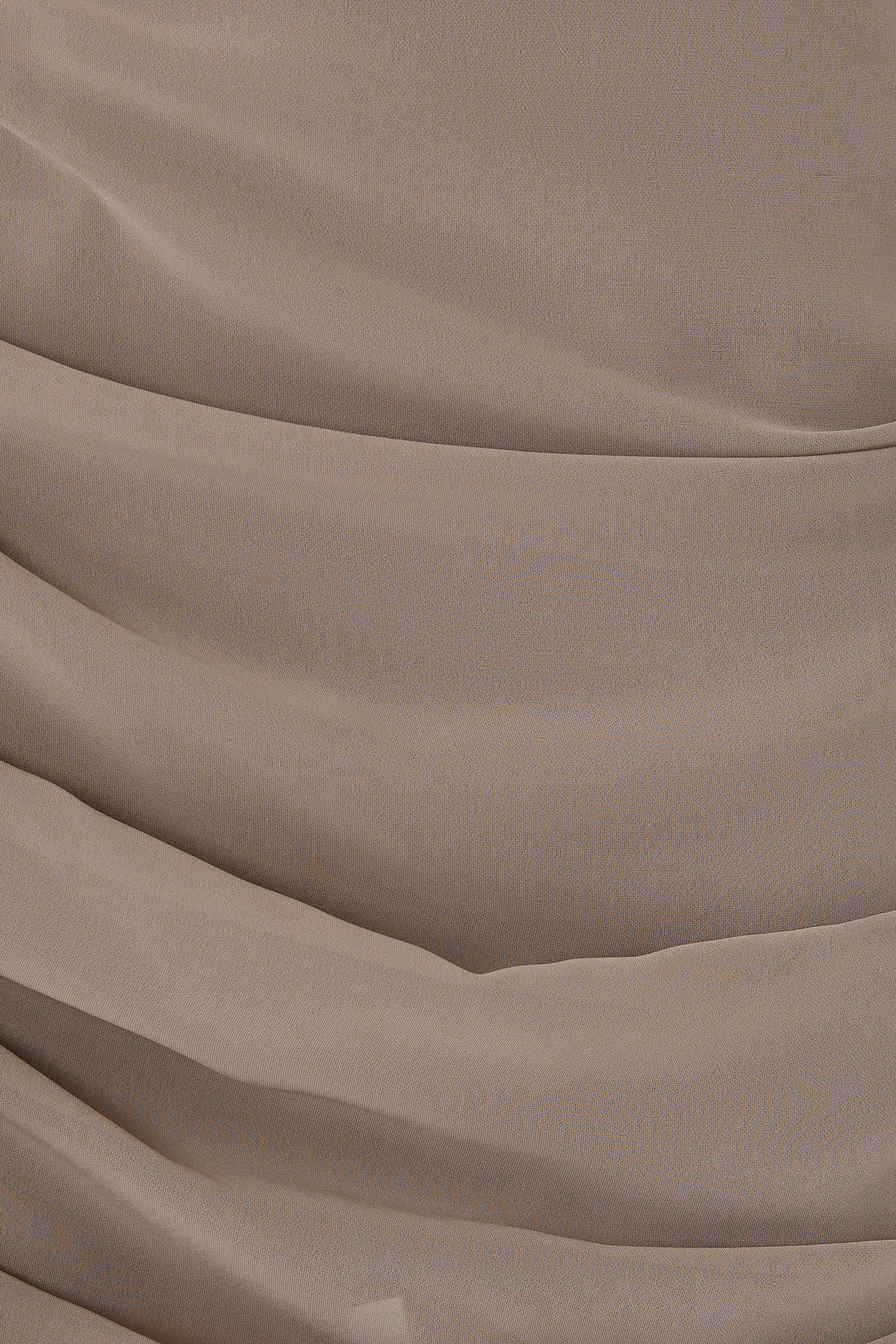 تنورة قصيرة درابيه شيفون