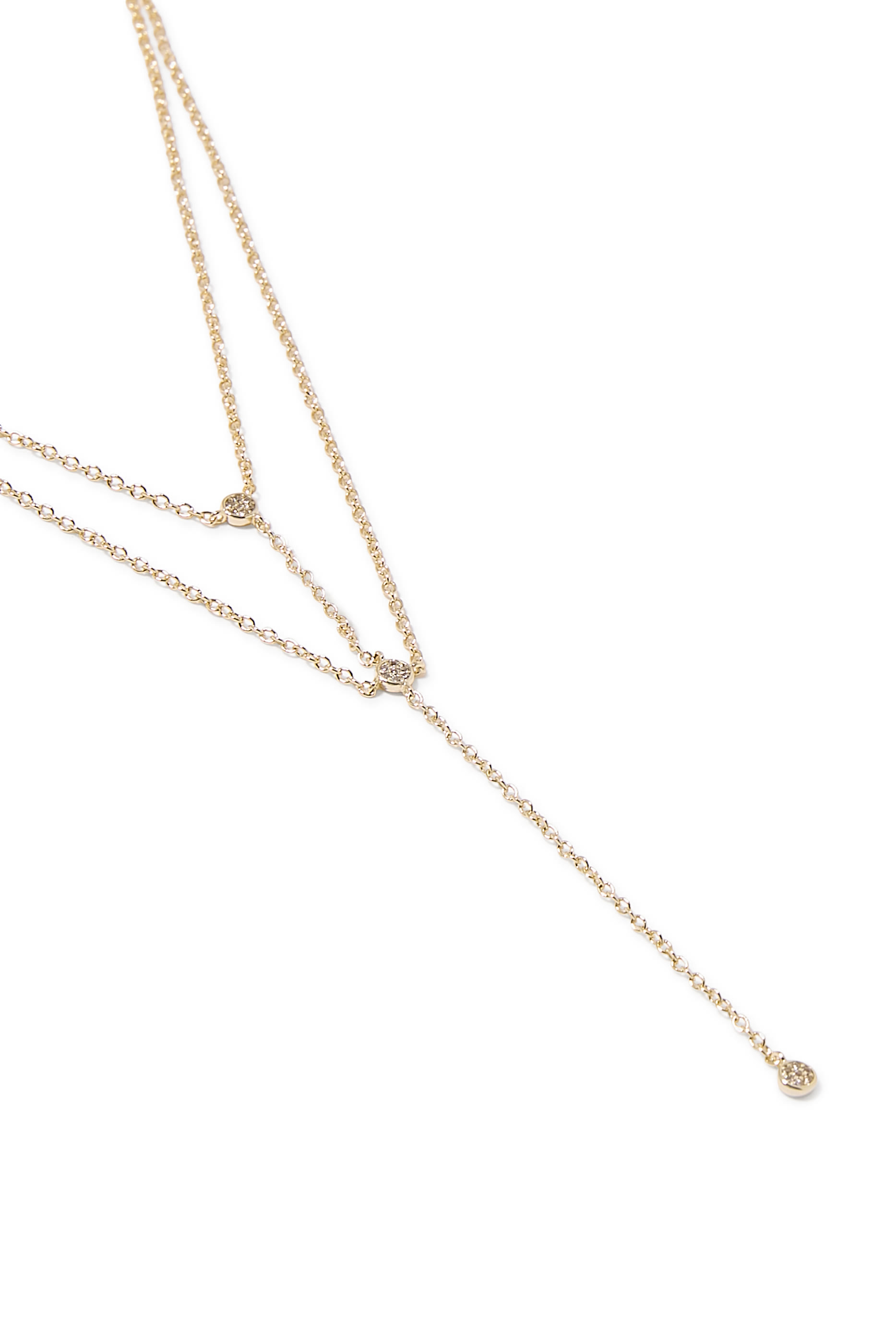 قلادة مزينة بحليتين