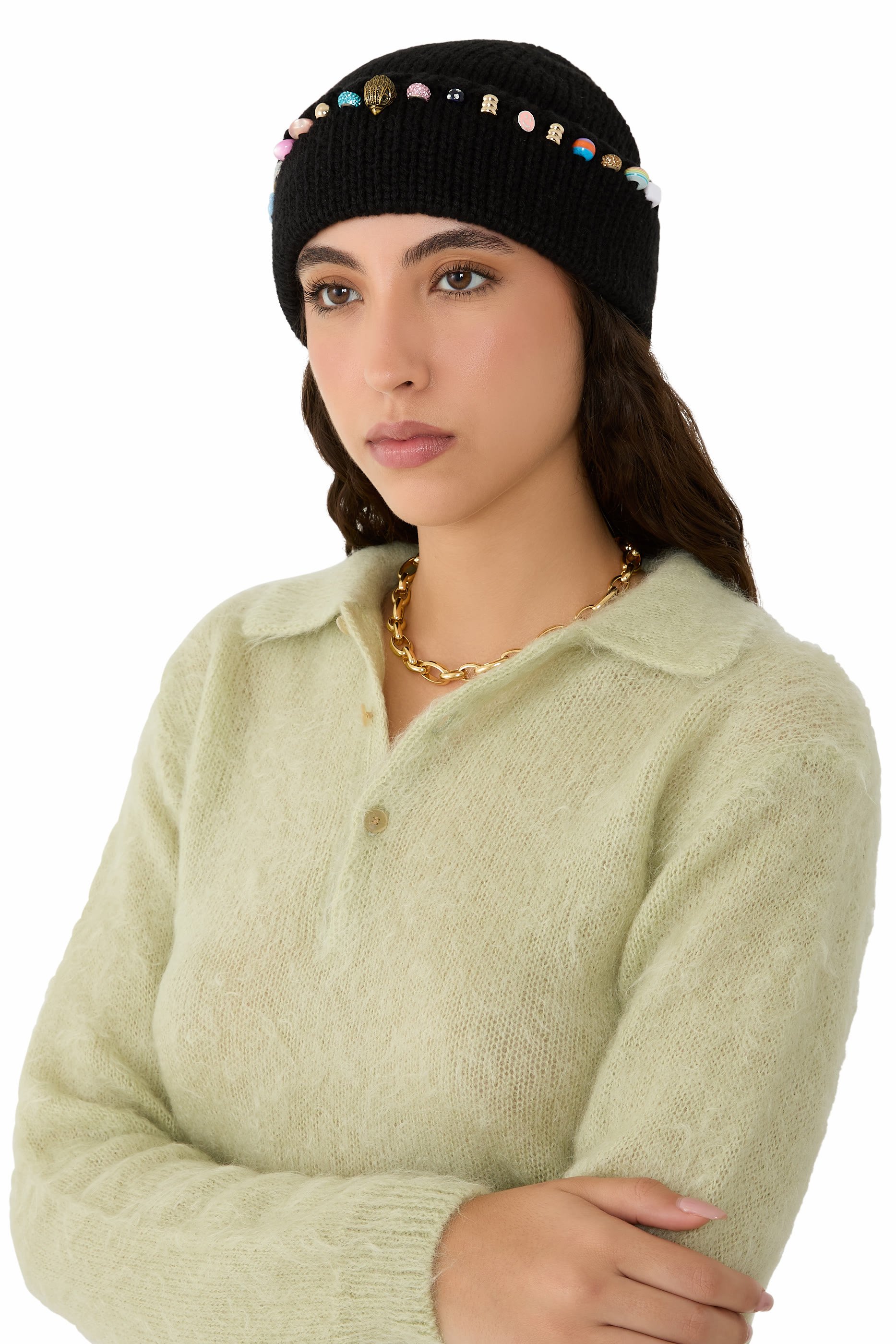 فبعة بيني مزينة بالخرز