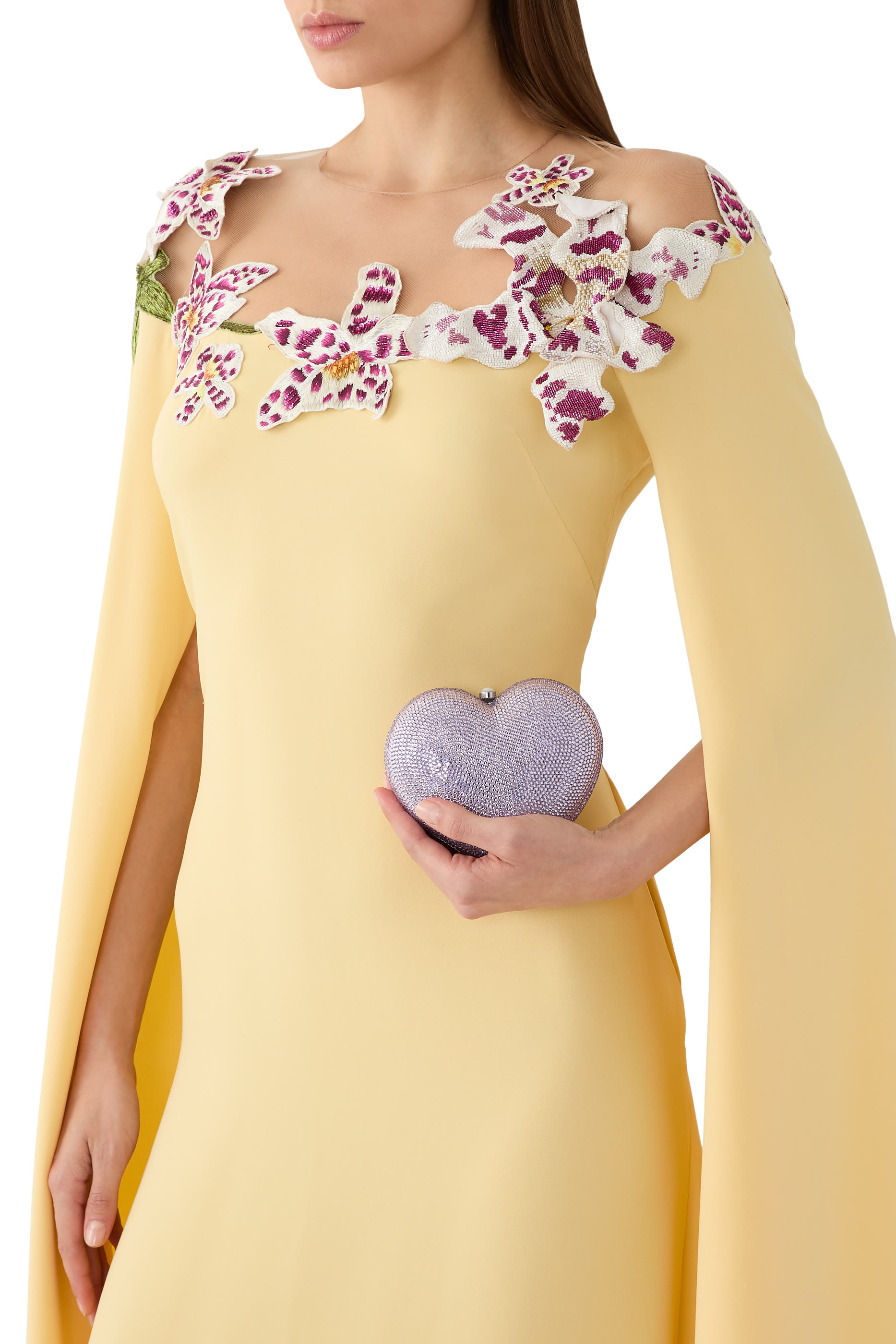 كلاتش لامور صغير  بتصميم قلب