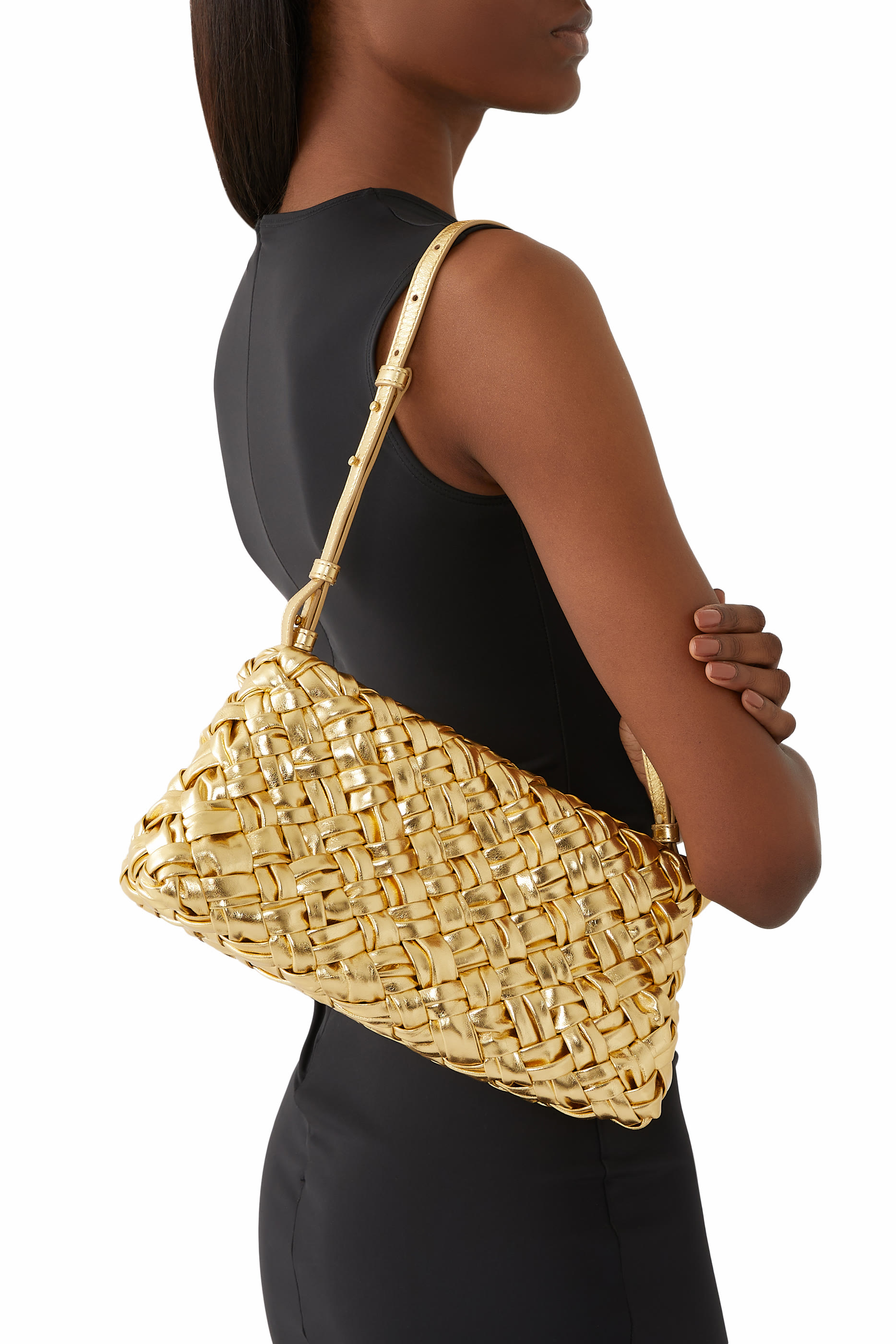 حقيبة كتف كاليميرو تشا-تشا بتصميم مجدول