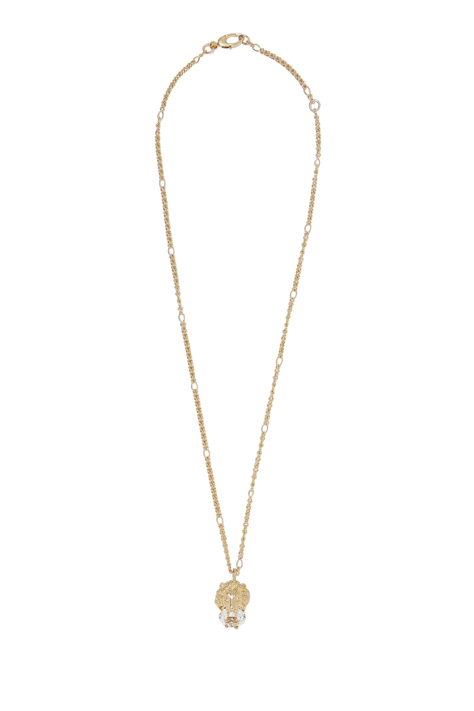 قلادة بدلاية رأس أسد