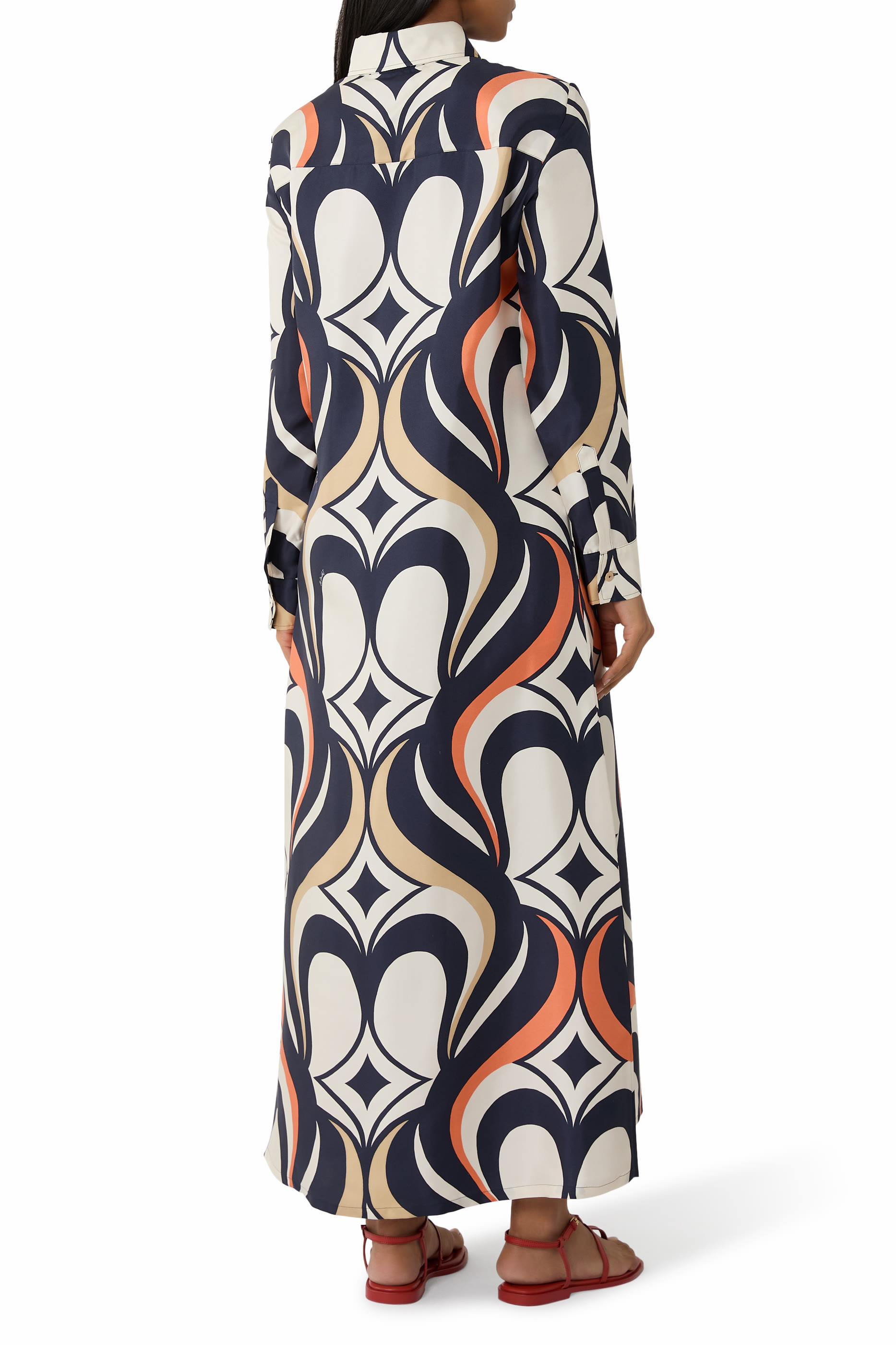 فستان سونغ بنمط قميص