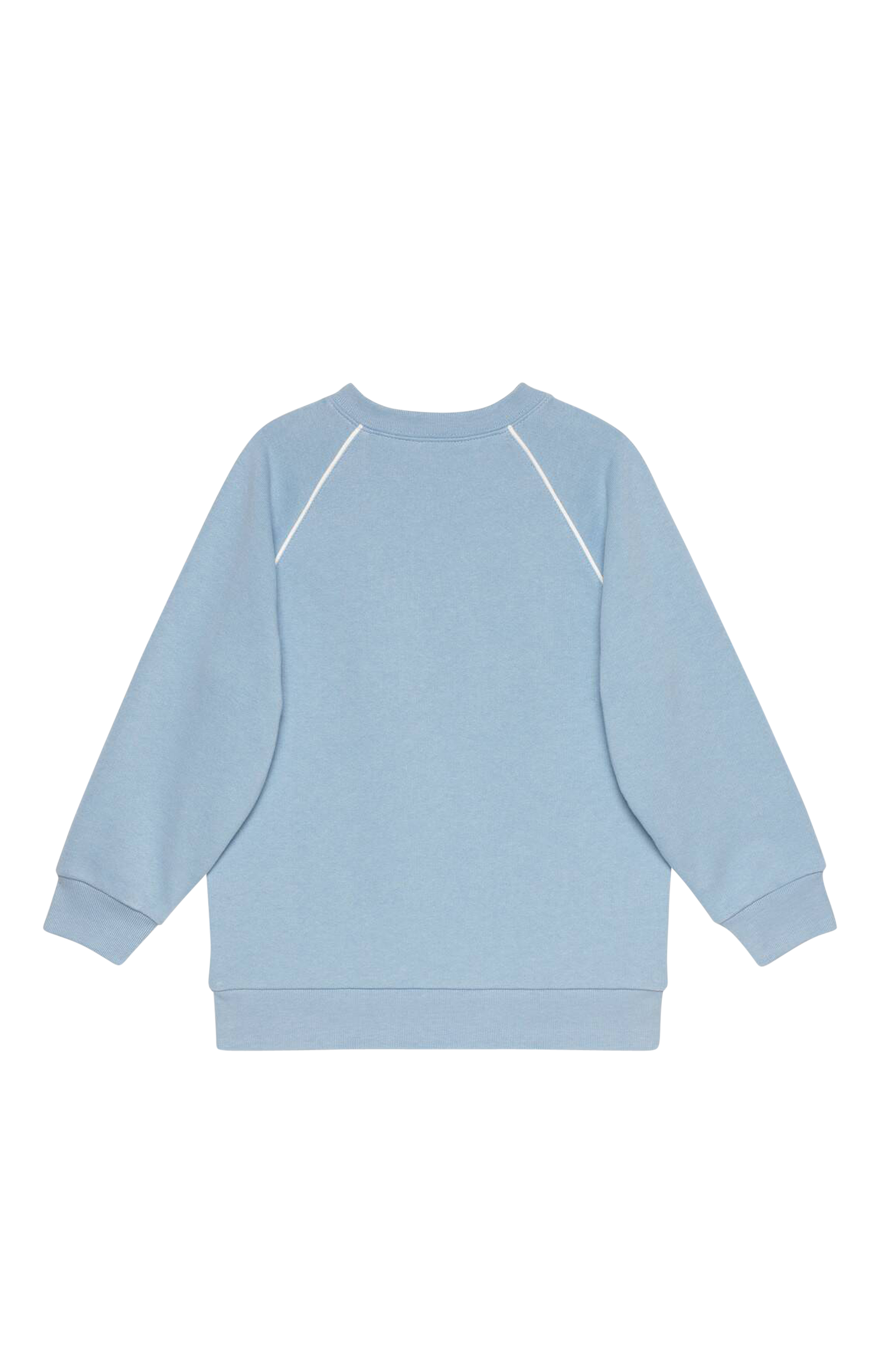 سويت شيرت بطبعة دوائر وشعار الماركة