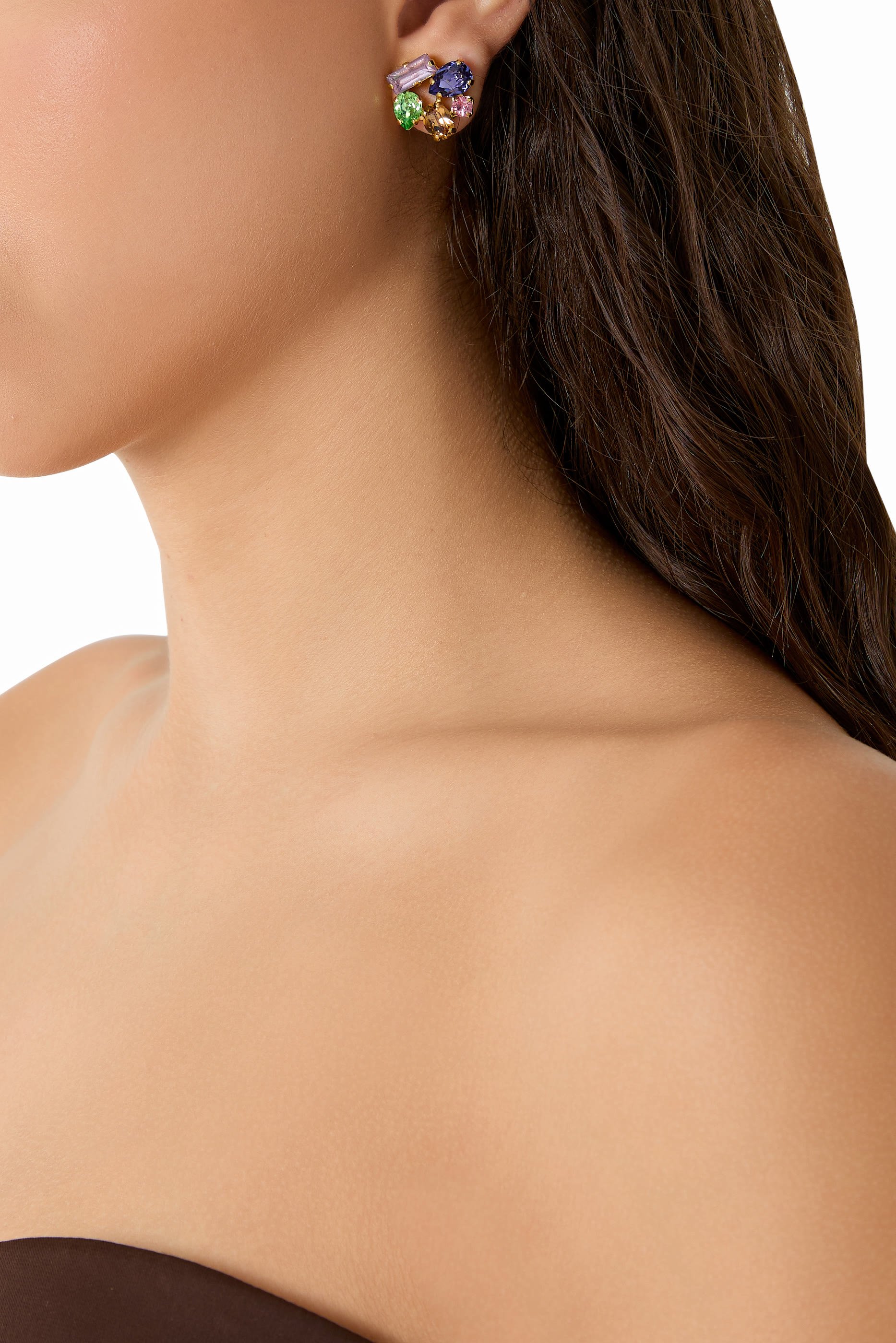 أقراط نويل بأحجار