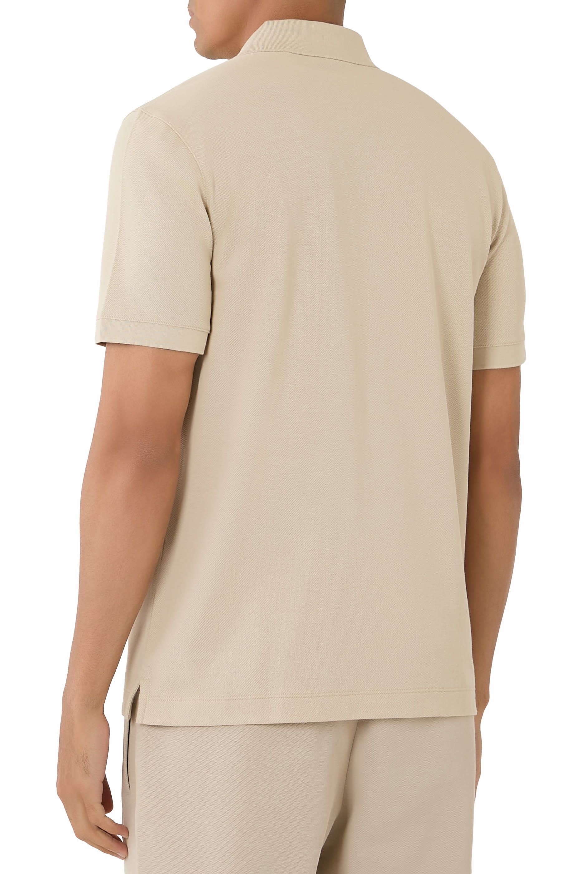 قميص بولو بالاس بتطريز شعار الماركة